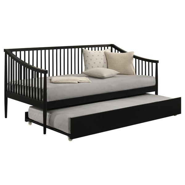 Coaster Furniture Delgado 310027 Windsor Twin Wood Daybed with Trundle - Black