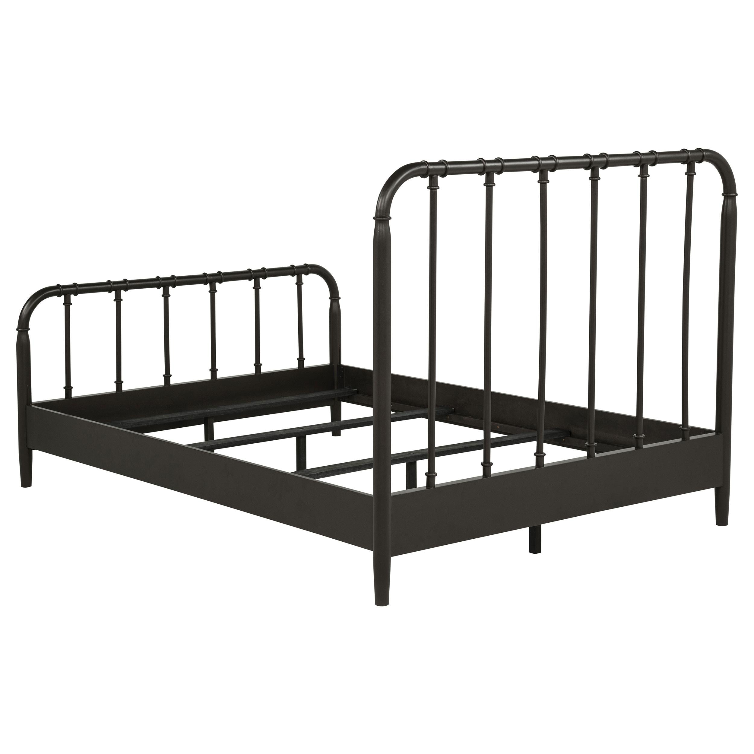  Coaster Furniture Rocco 310035F All Wood Water Pipe Open Frame Full Bed - Dark Bronze IMAGE 5