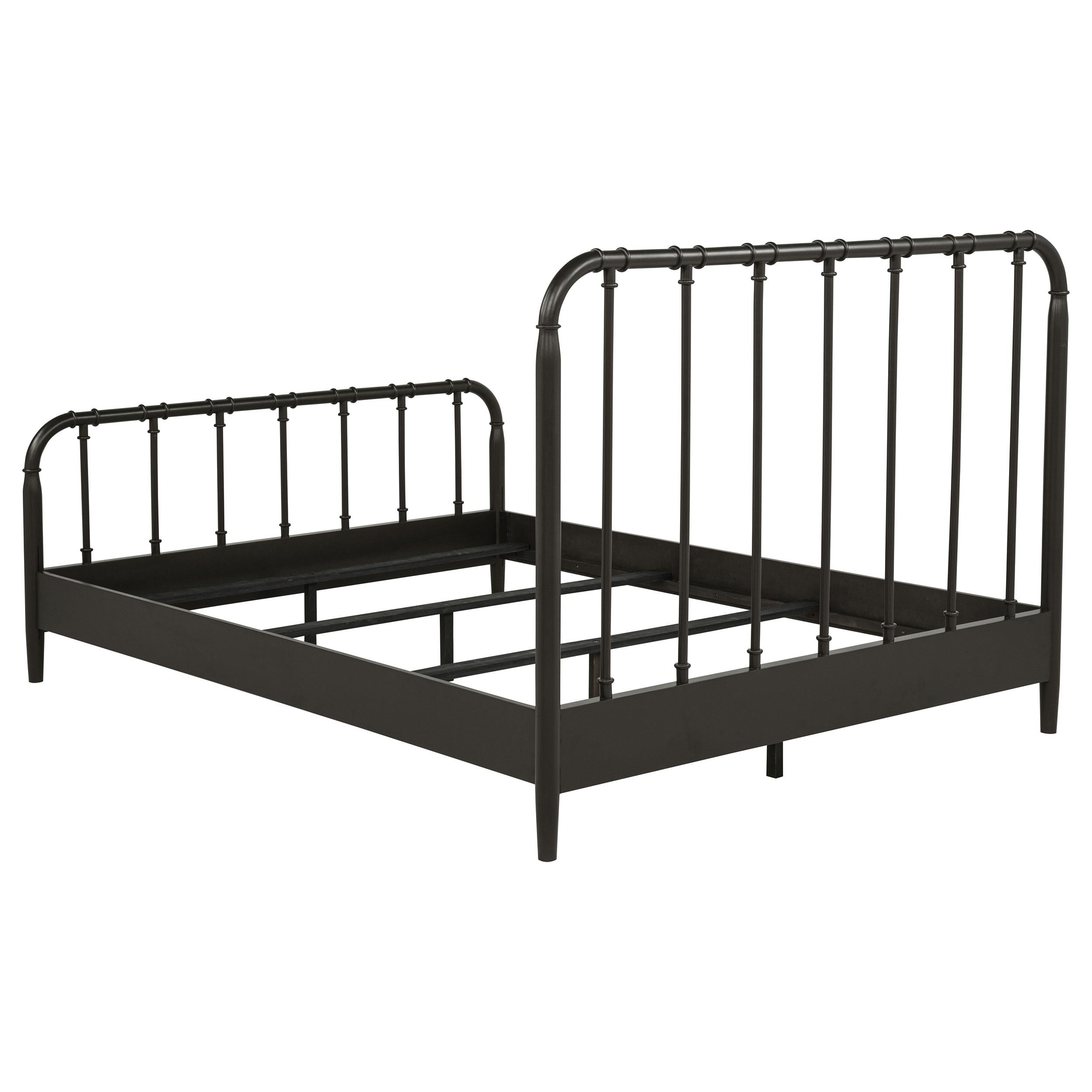  Coaster Furniture Rocco 310035Q All Wood Water Pipe Open Frame Queen Bed - Dark Bronze IMAGE 6