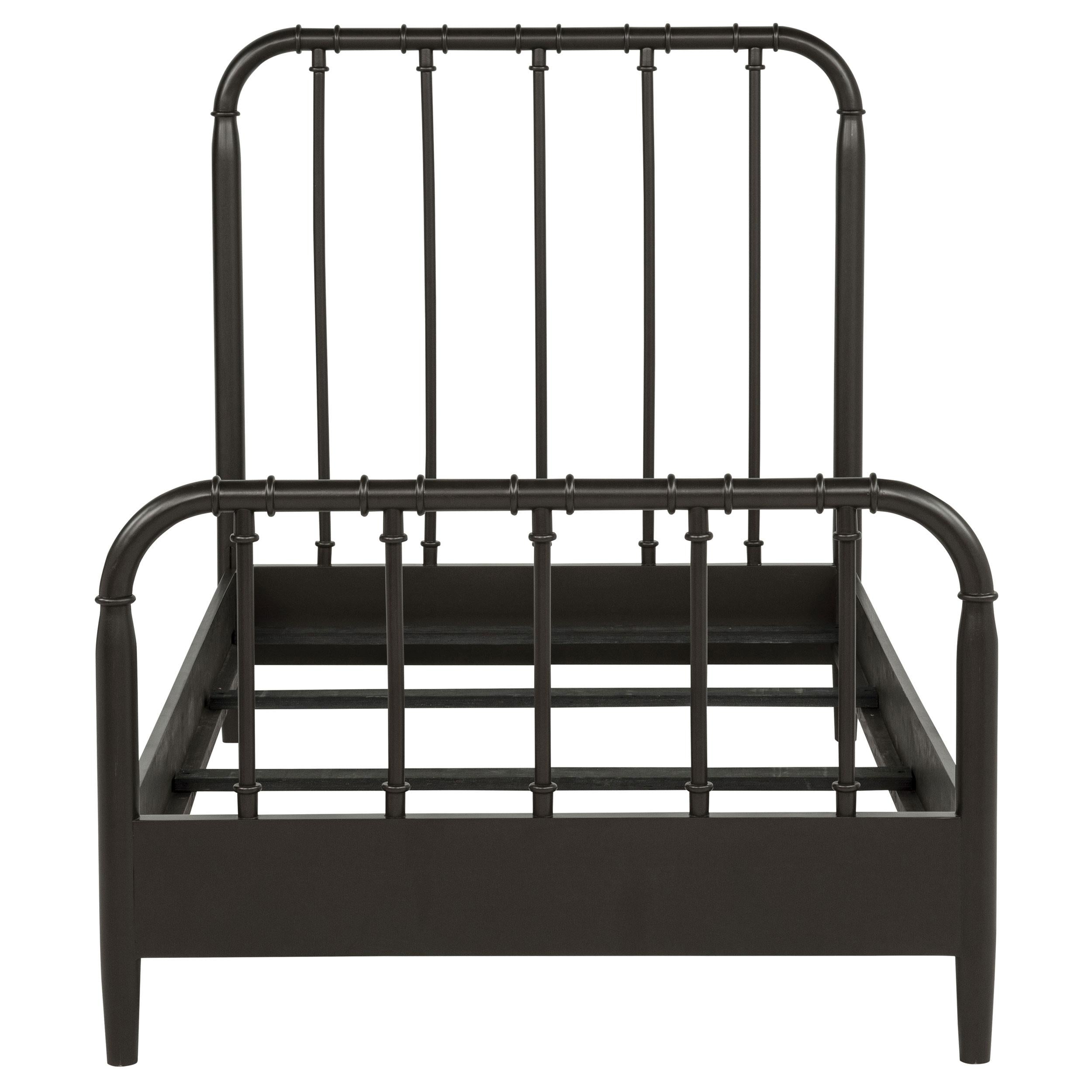  Coaster Furniture Rocco 310035T All Wood Water Pipe Open Frame Twin Bed - Dark Bronze IMAGE 3