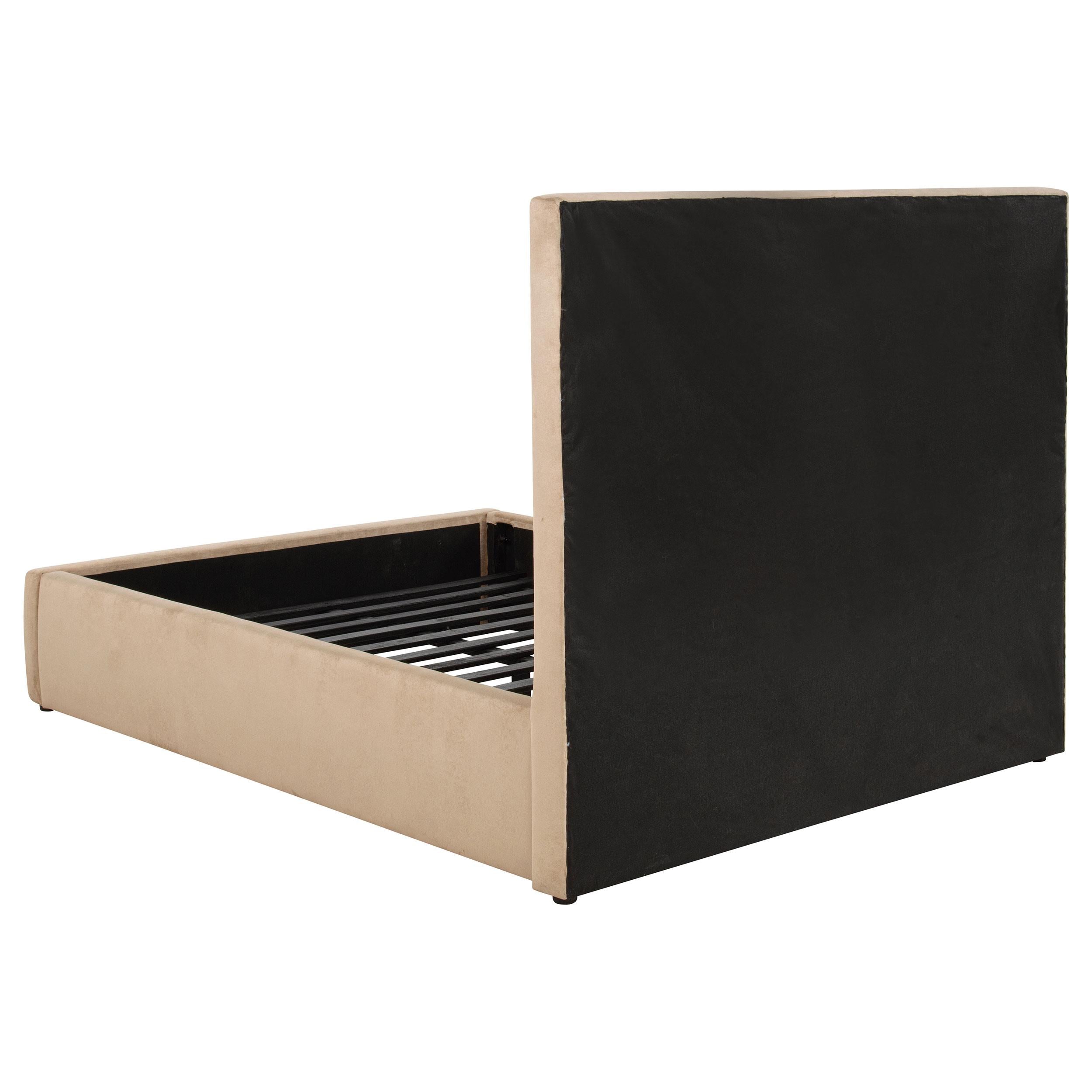  Coaster Furniture Lawson 315835LF 54-inch Upholstered Full Platform Bed - Light Saddle IMAGE 4