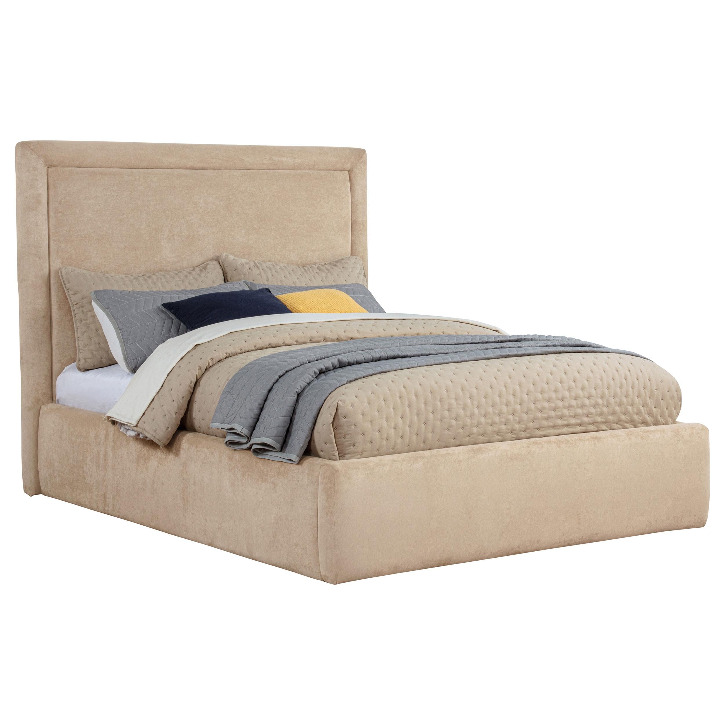  Coaster Furniture Lawson 315835LF 54-inch Upholstered Full Platform Bed - Light Saddle IMAGE 7