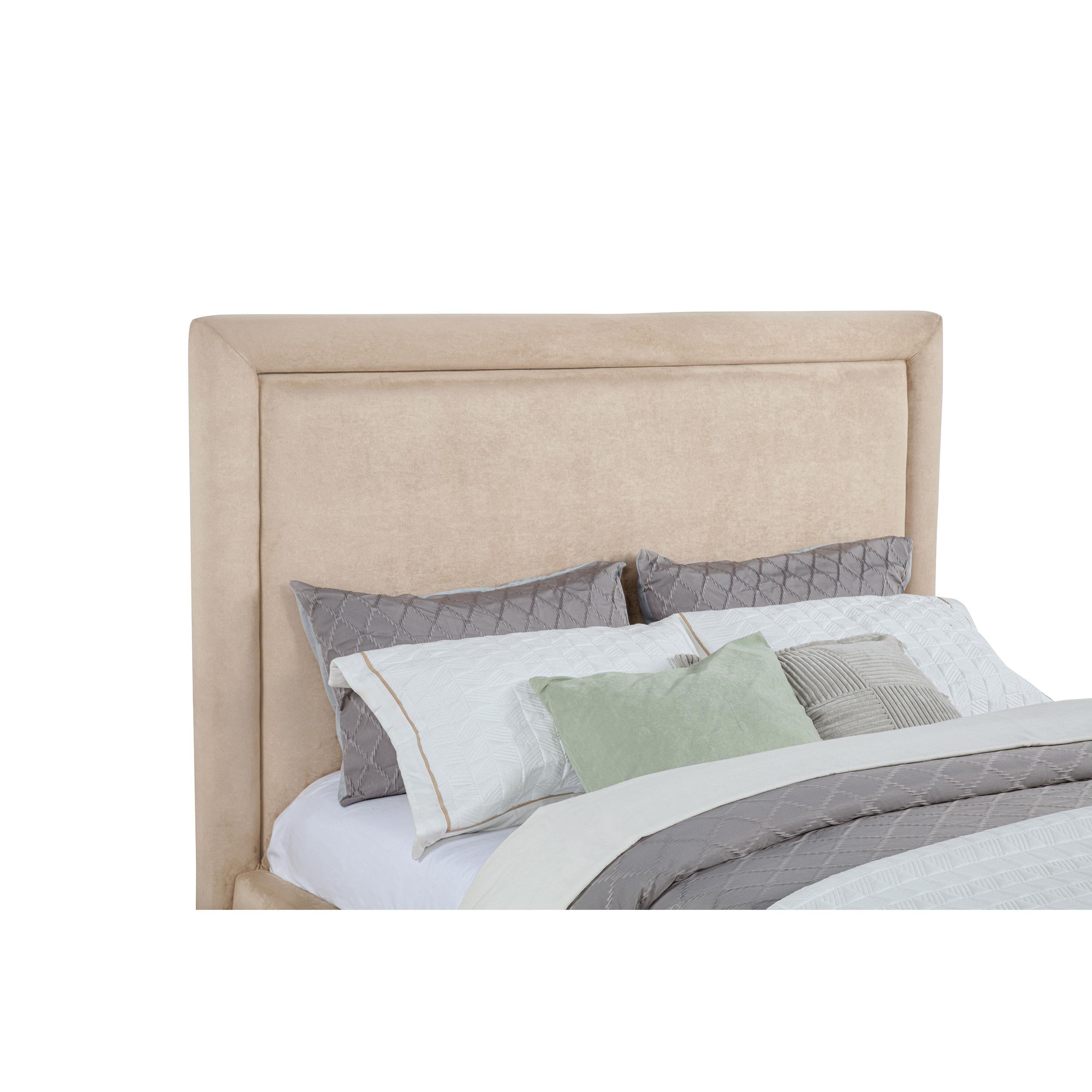  Coaster Furniture Lawson 315835LKE 54-inch Upholstered Eastern King Platform Bed - Saddle IMAGE 3