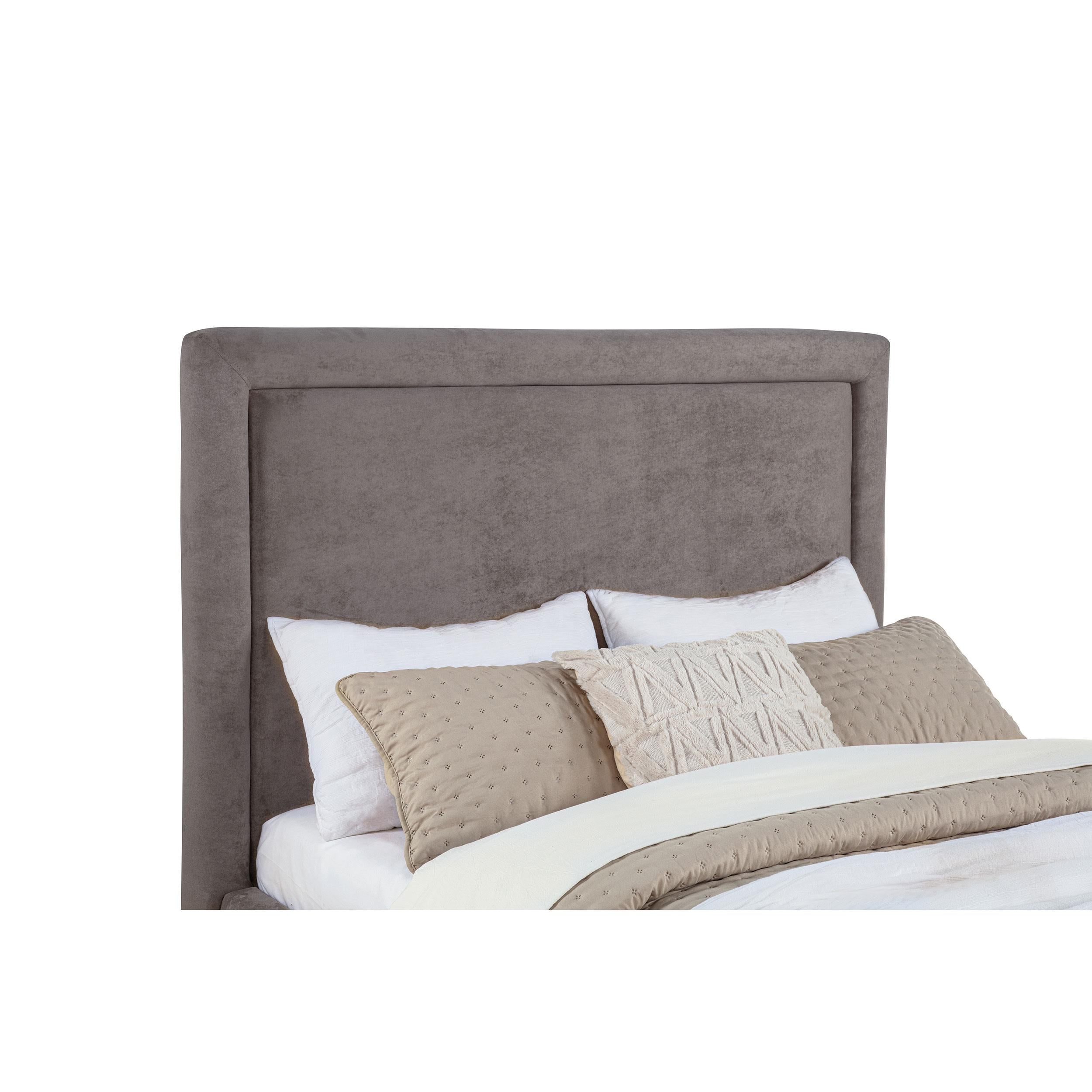  Coaster Furniture Lawson 315835MF 54-inch Upholstered Full Panel Platform Bed - Mushroom IMAGE 3