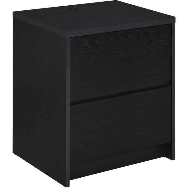 Coaster Furniture Westpark 315852 2-drawer Nightstand LED Lights and USB - Black
