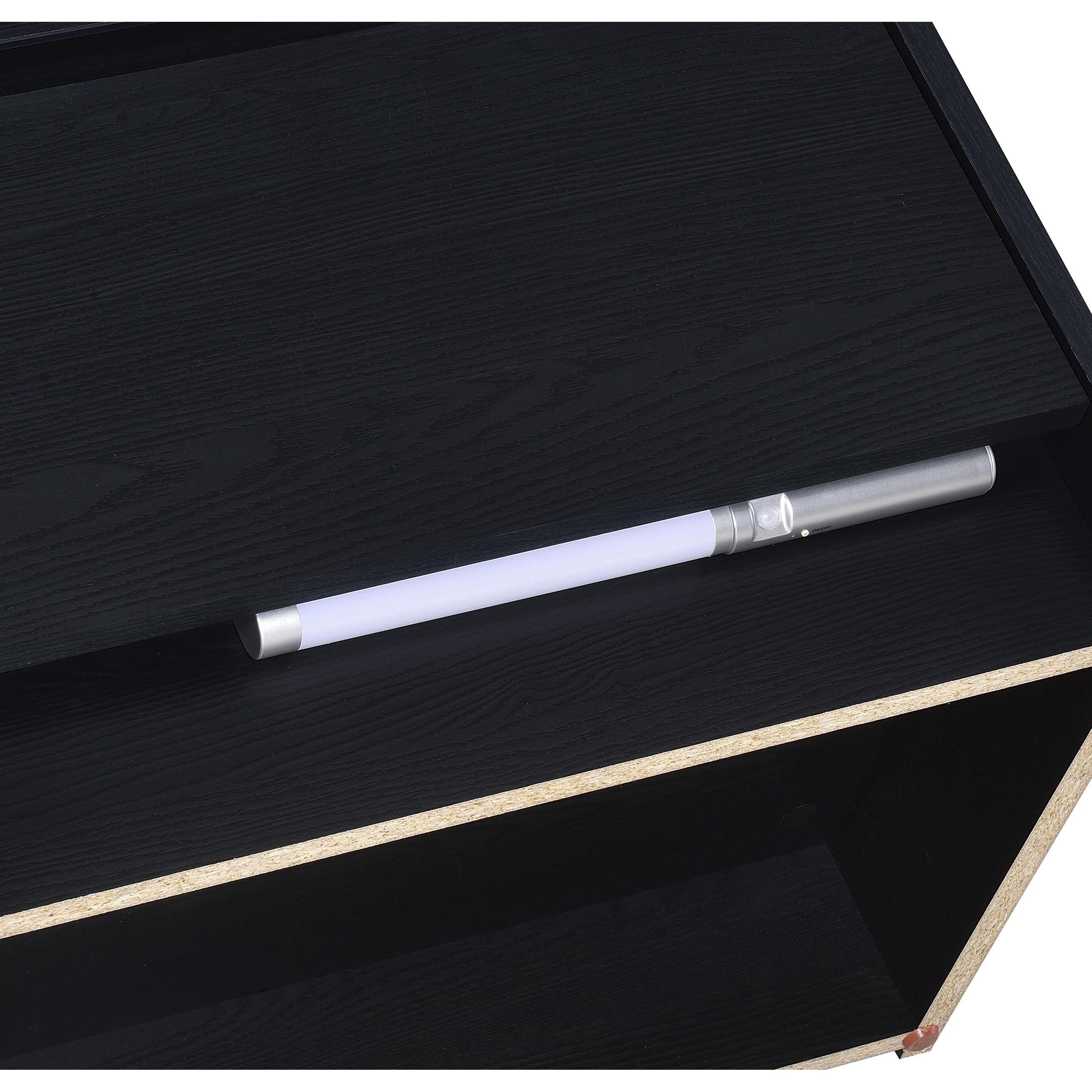  Coaster Furniture Westpark 315852 2-drawer Nightstand LED Lights and USB - Black IMAGE 12
