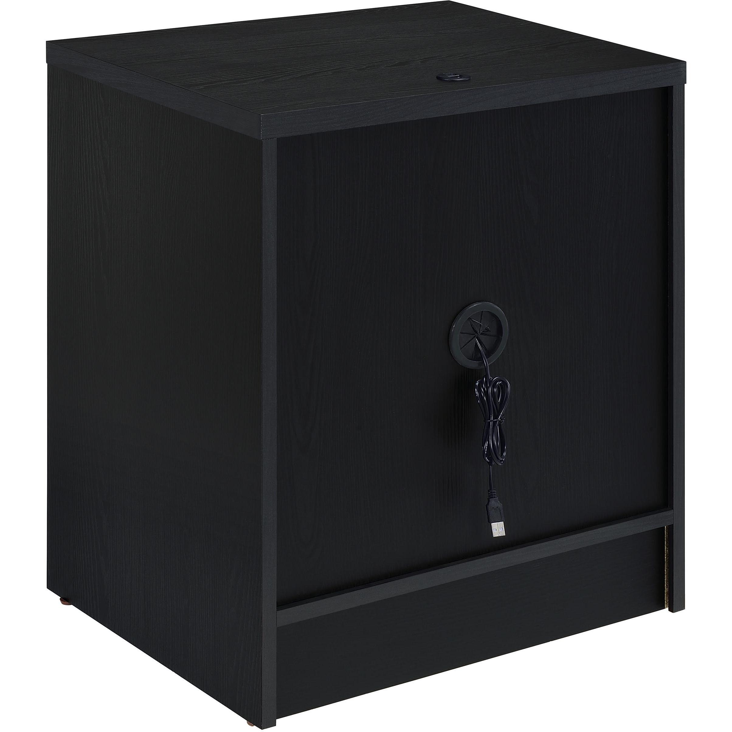  Coaster Furniture Westpark 315852 2-drawer Nightstand LED Lights and USB - Black IMAGE 8