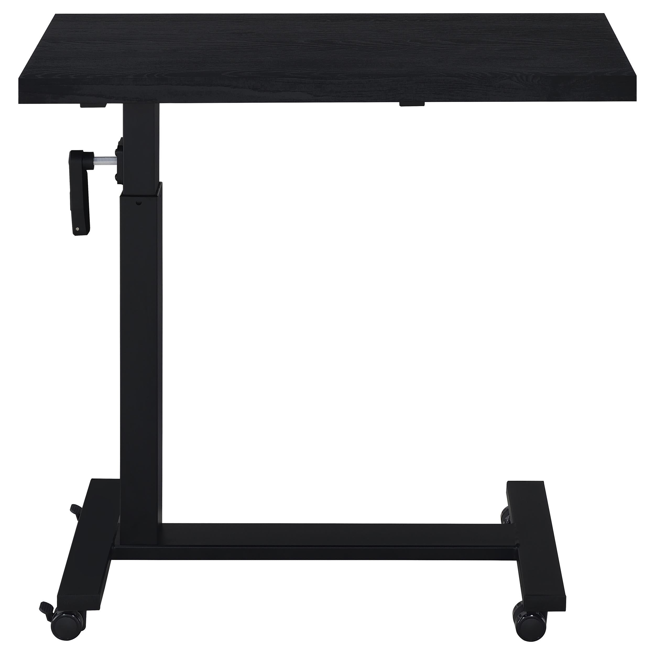  Coaster Furniture Westpark 315856 Height Adjustable Mobile Bedroom C-Table - Black IMAGE 1