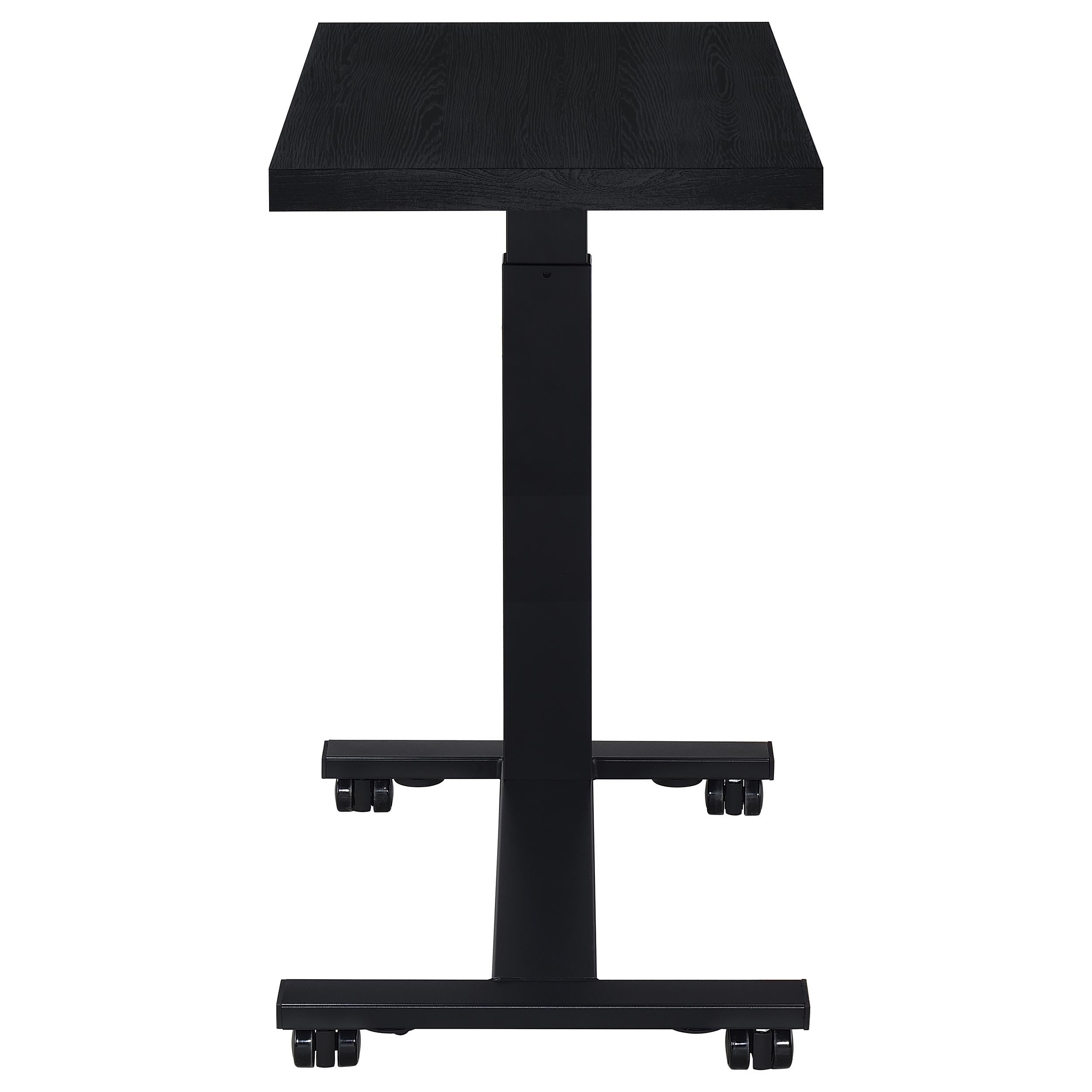 Coaster Furniture Westpark 315856 Height Adjustable Mobile Bedroom C-Table - Black IMAGE 3