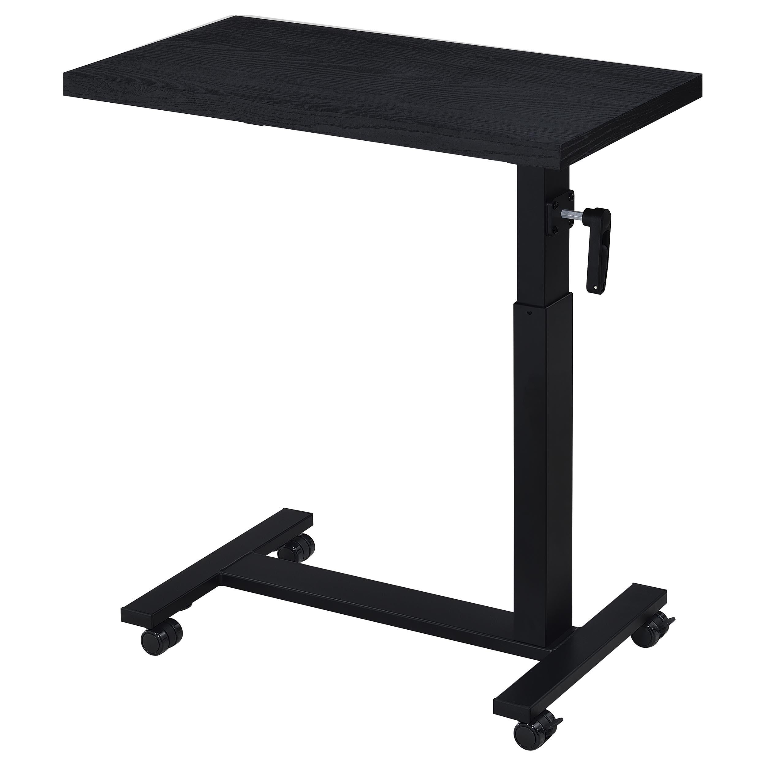  Coaster Furniture Westpark 315856 Height Adjustable Mobile Bedroom C-Table - Black IMAGE 4