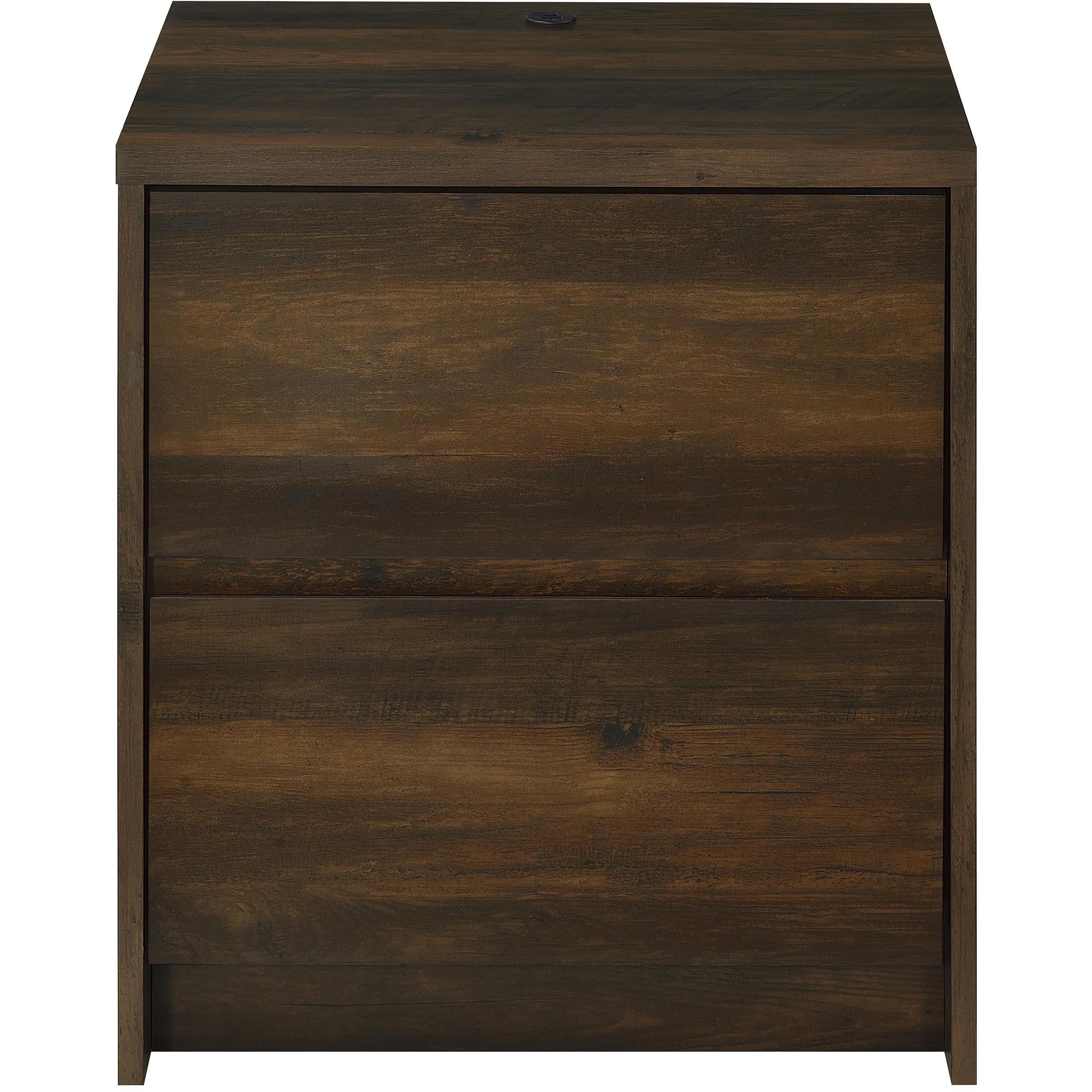  Coaster Furniture Westpark 315882 2-drawer Nightstand LED Lights and USB - Dark Pine IMAGE 5