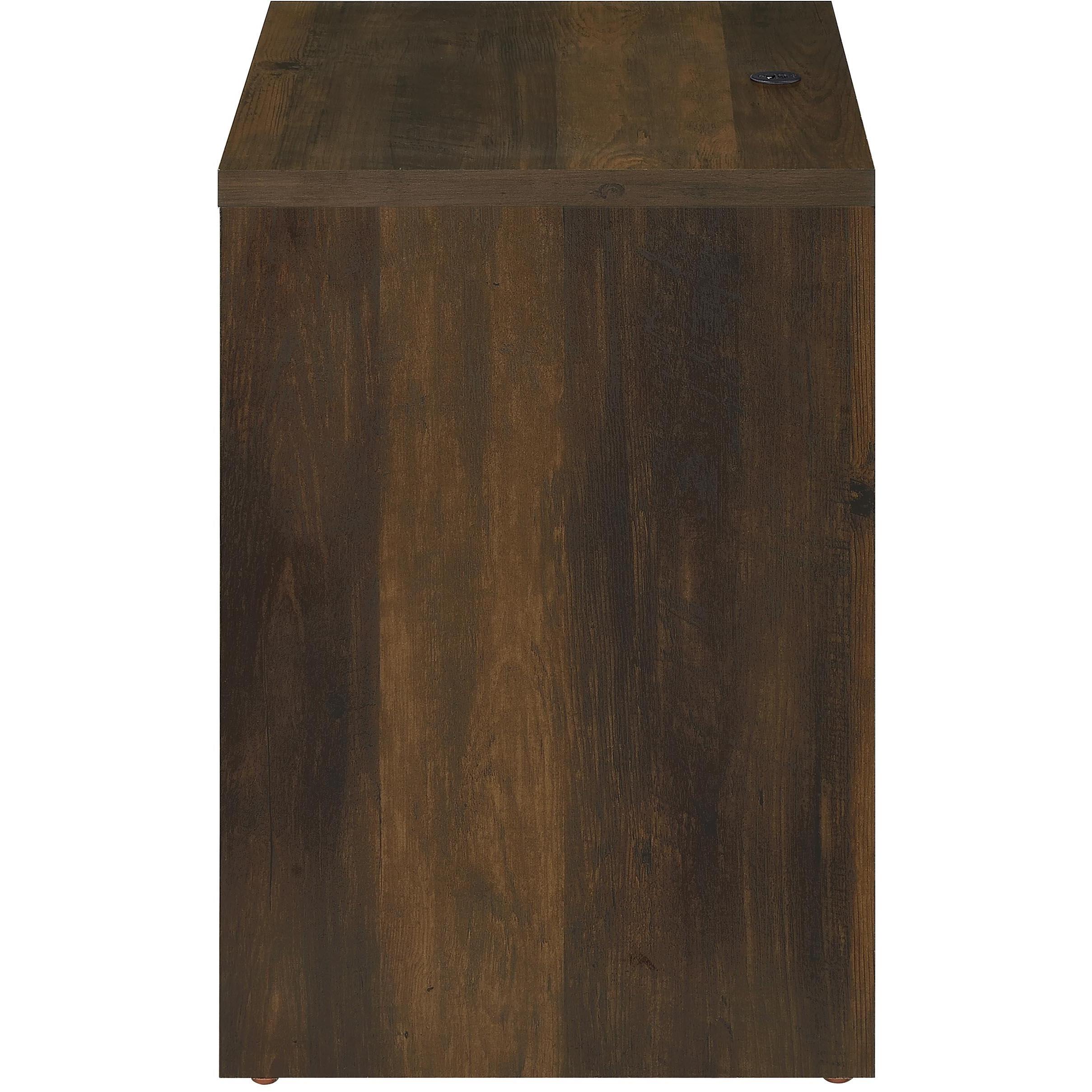  Coaster Furniture Westpark 315882 2-drawer Nightstand LED Lights and USB - Dark Pine IMAGE 7