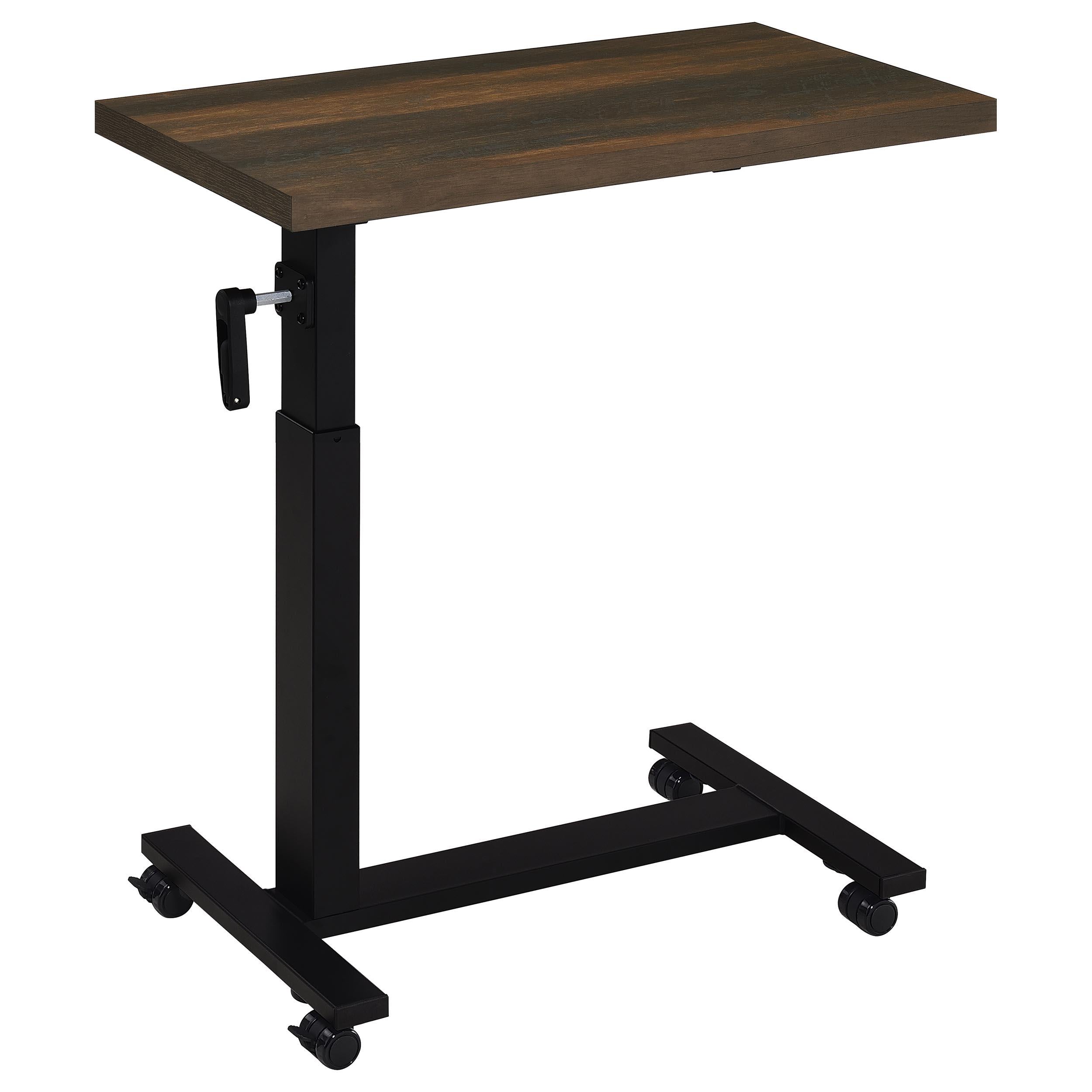  Coaster Furniture Westpark 315886 Height Adjustable Mobile Bedroom C-Table - Dark Pine IMAGE 10