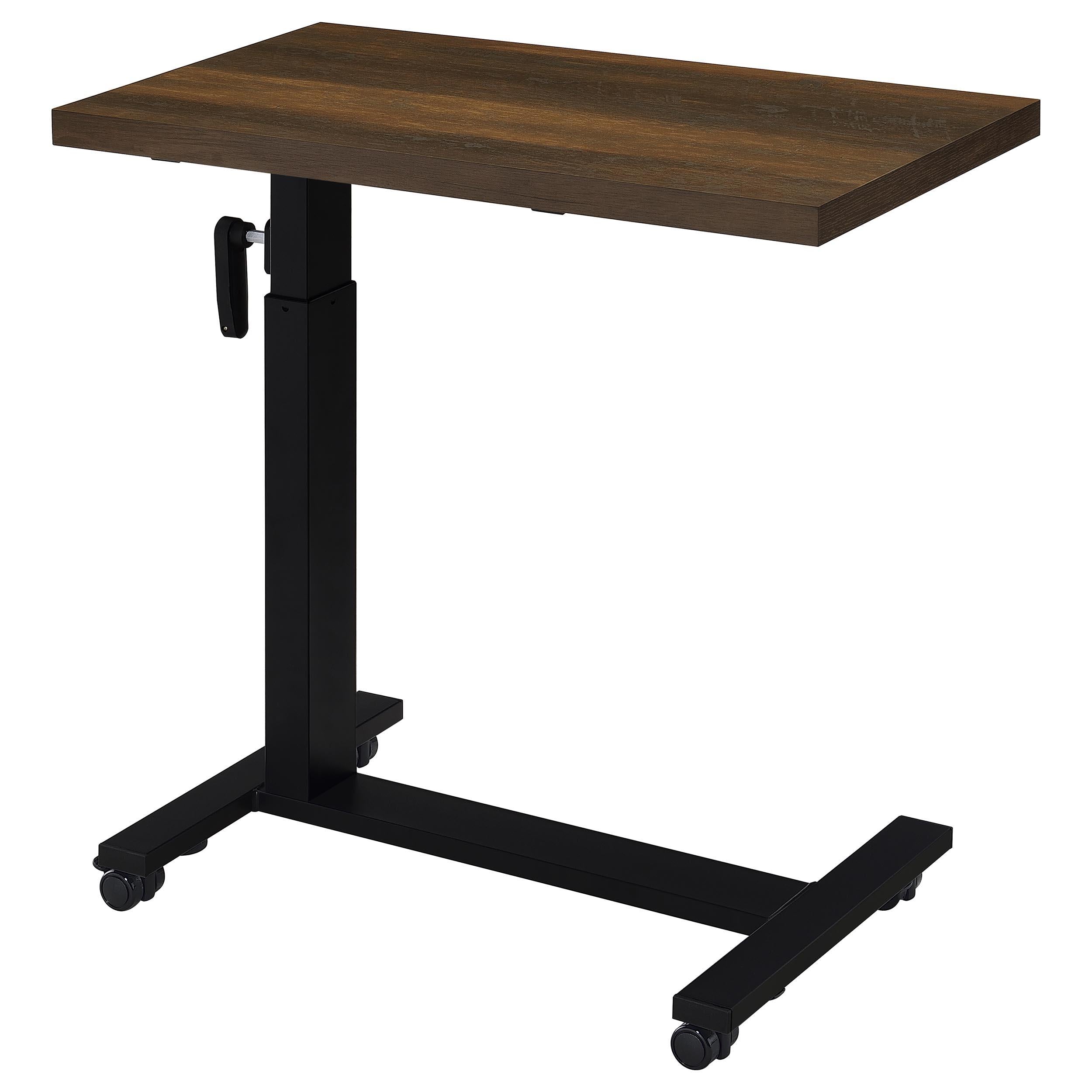  Coaster Furniture Westpark 315886 Height Adjustable Mobile Bedroom C-Table - Dark Pine IMAGE 12