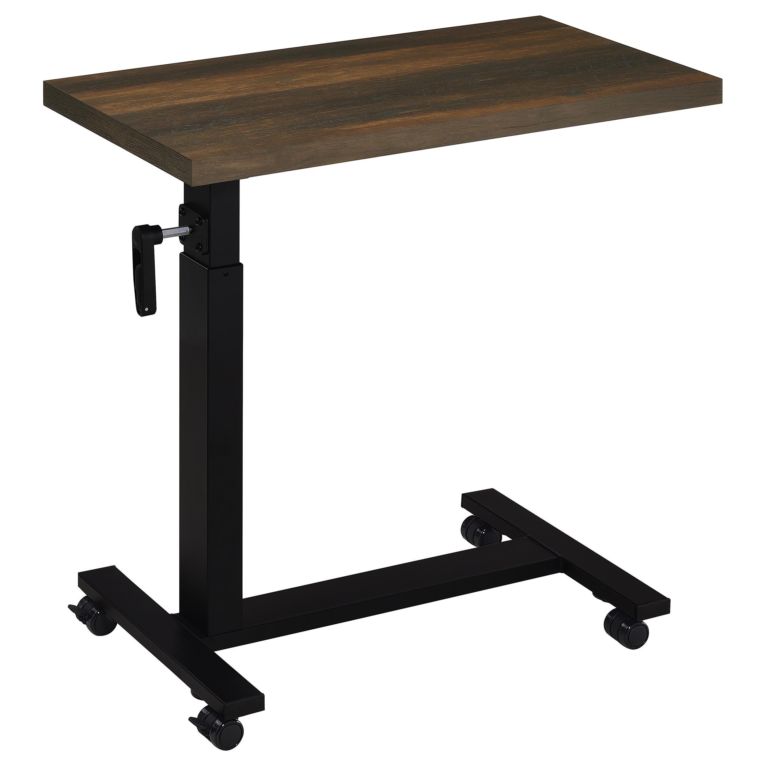  Coaster Furniture Westpark 315886 Height Adjustable Mobile Bedroom C-Table - Dark Pine IMAGE 7