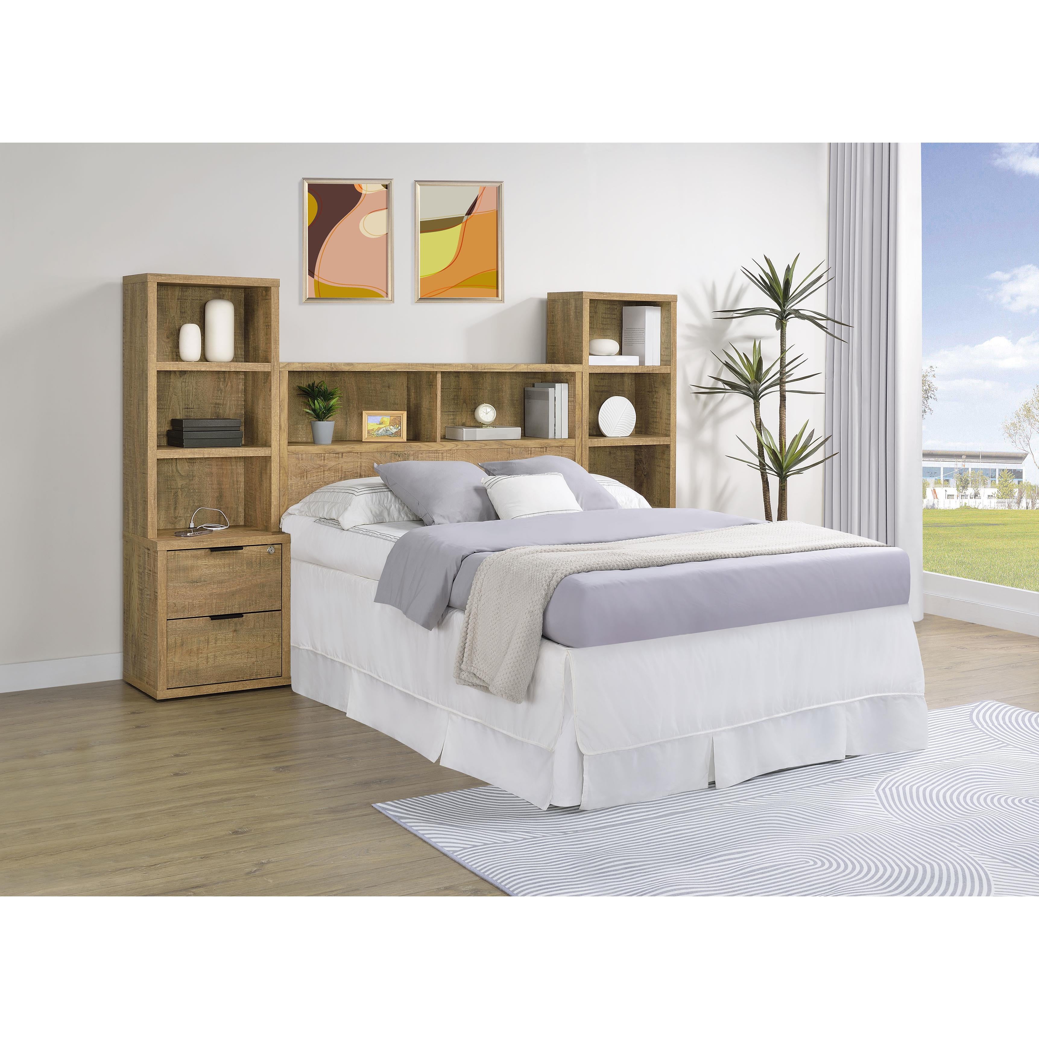  Coaster Furniture Westpark 315901F 49-inch Full Bookcase Headboard - Mango IMAGE 11