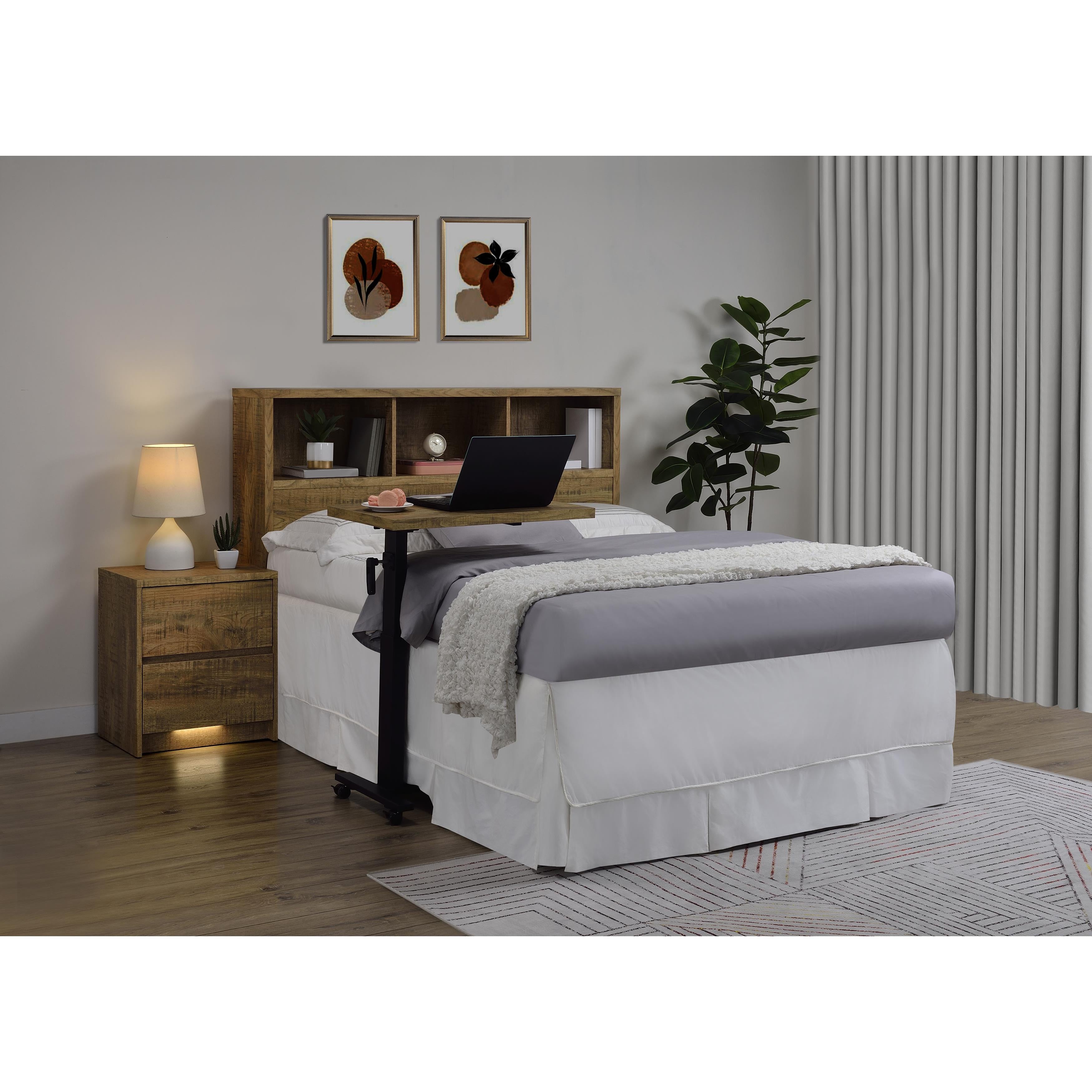  Coaster Furniture Westpark 315901Q 49-inch Queen Bookcase Headboard - Mango IMAGE 10