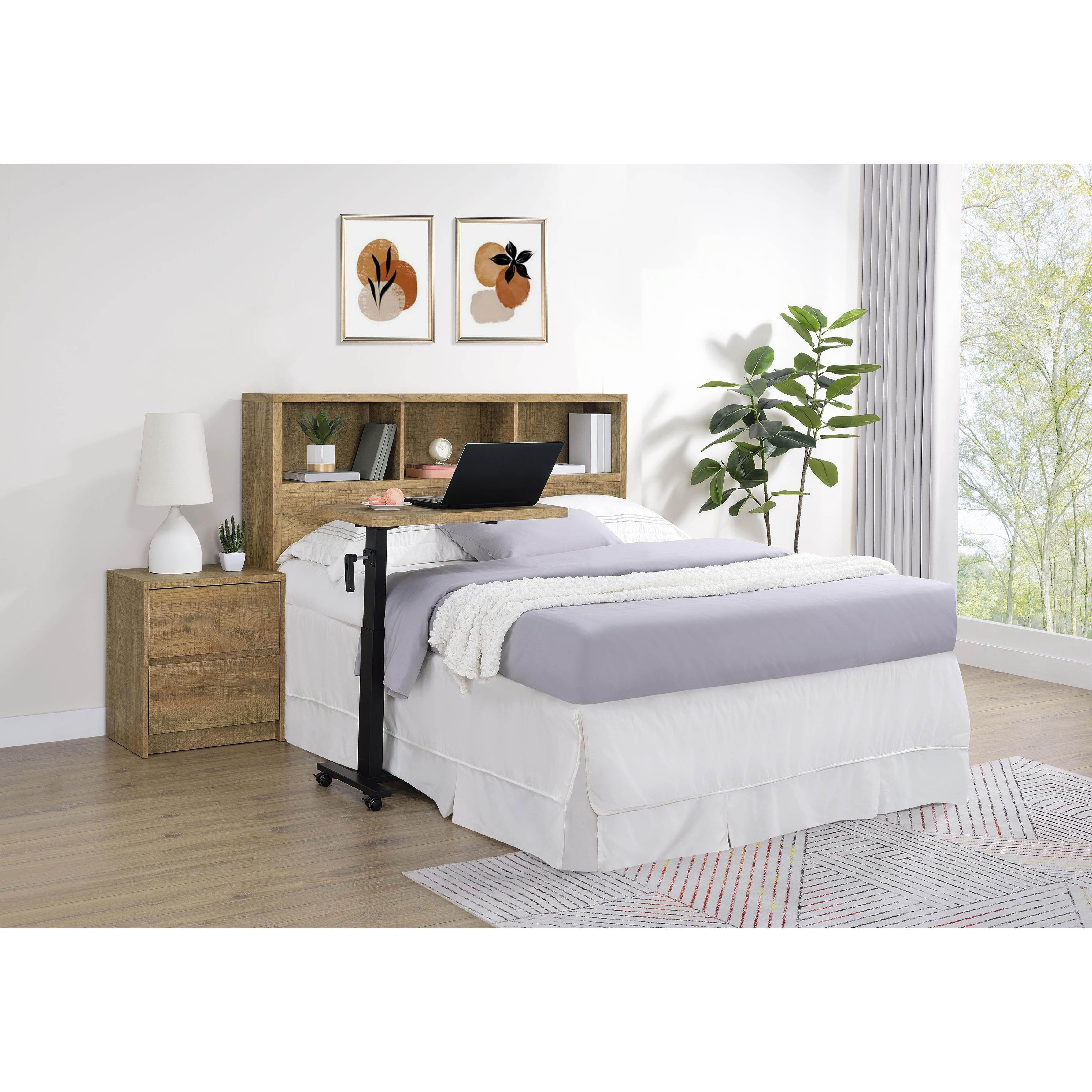  Coaster Furniture Westpark 315901Q 49-inch Queen Bookcase Headboard - Mango IMAGE 8