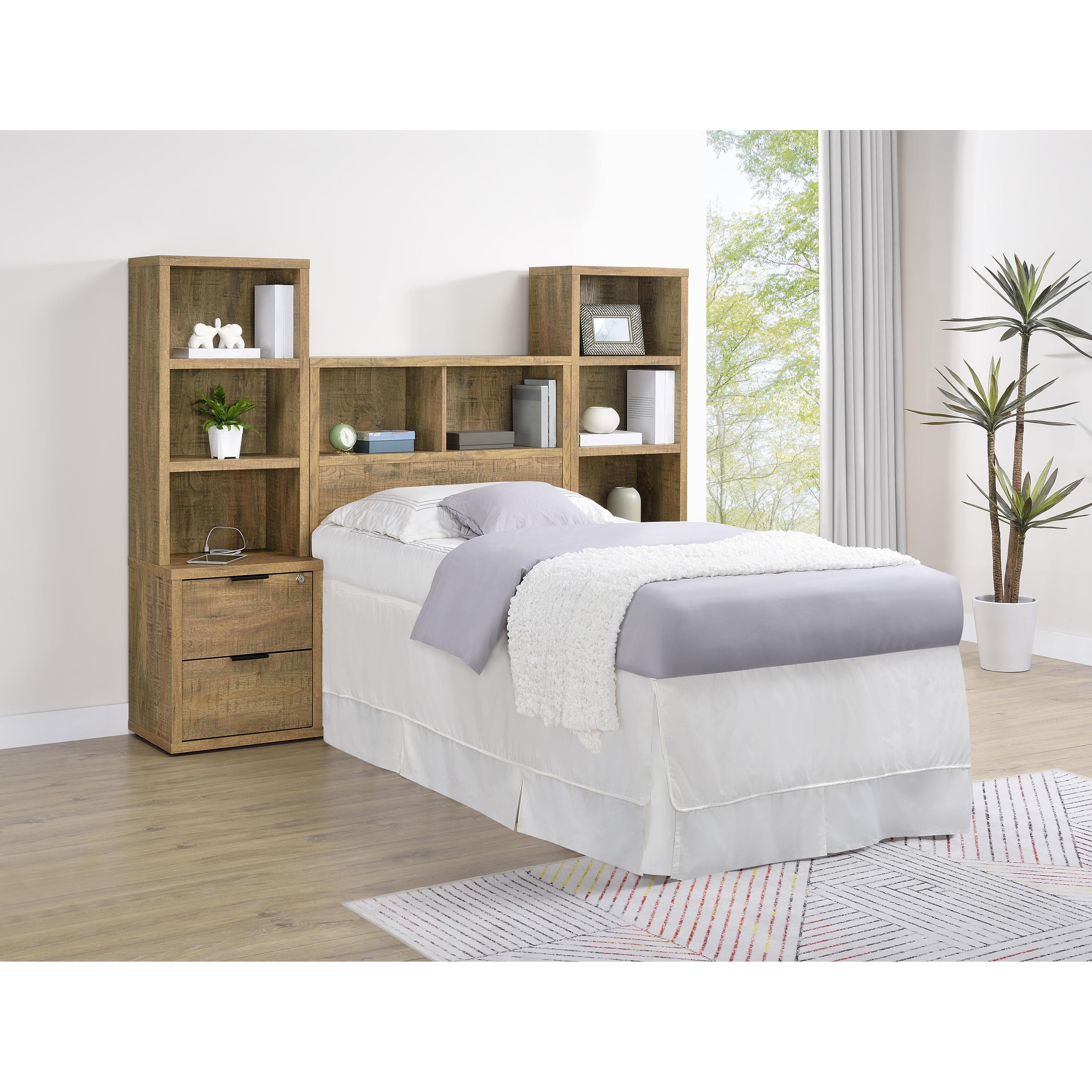  Coaster Furniture Westpark 315901T 49-inch Twin Bookcase Headboard - Mango IMAGE 11