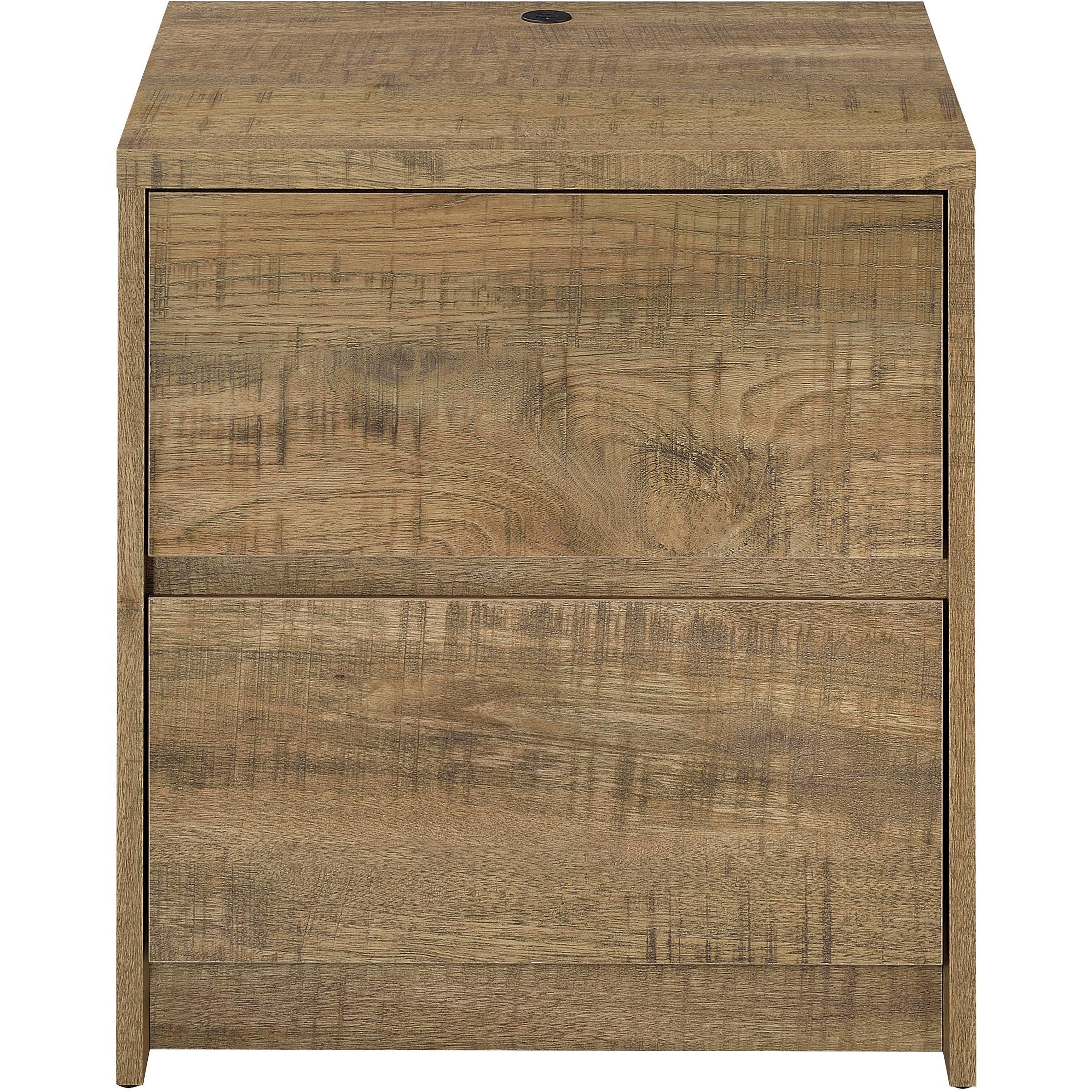  Coaster Furniture Westpark 315902 2-drawer Nightstand LED Lights and USB - Mango IMAGE 5