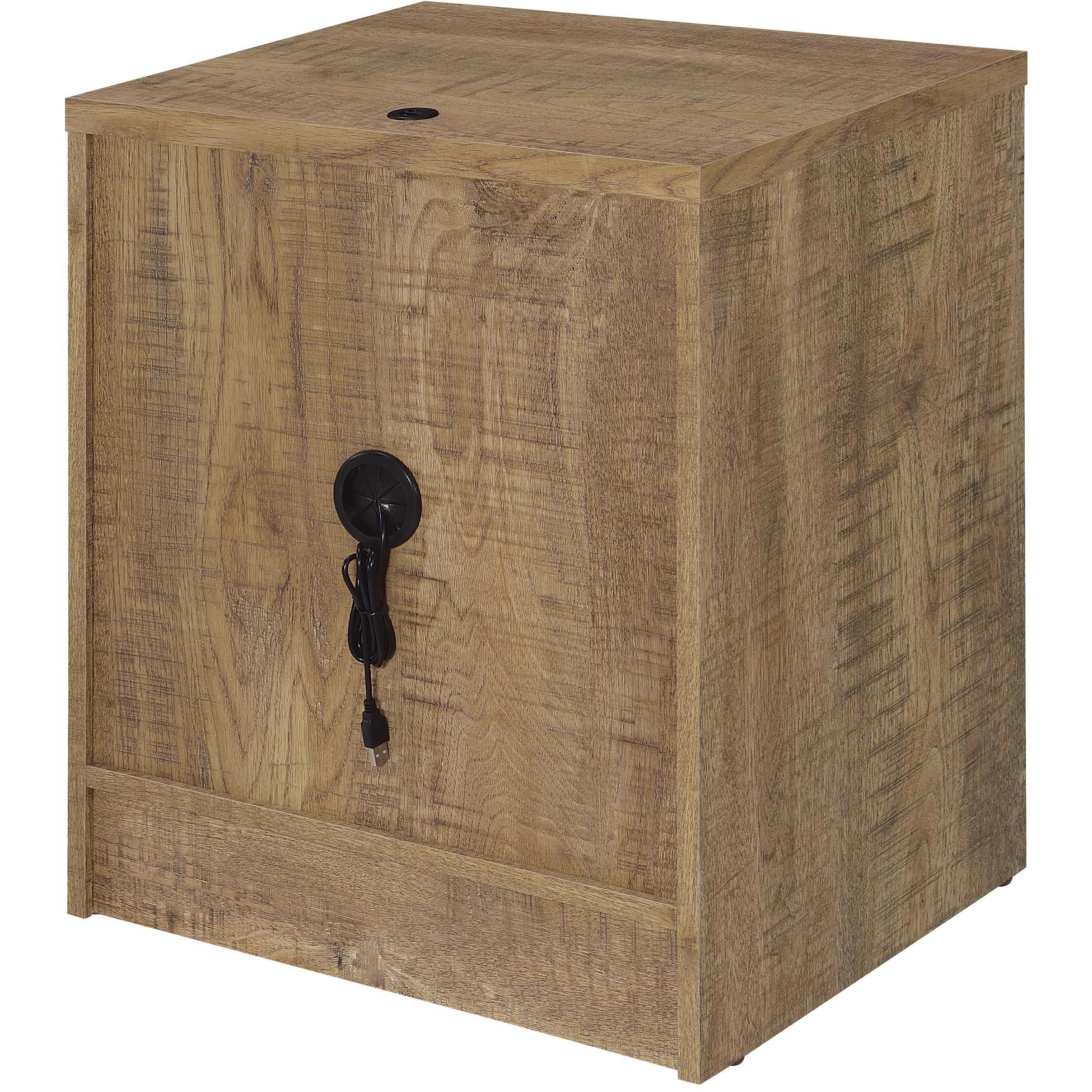  Coaster Furniture Westpark 315902 2-drawer Nightstand LED Lights and USB - Mango IMAGE 9