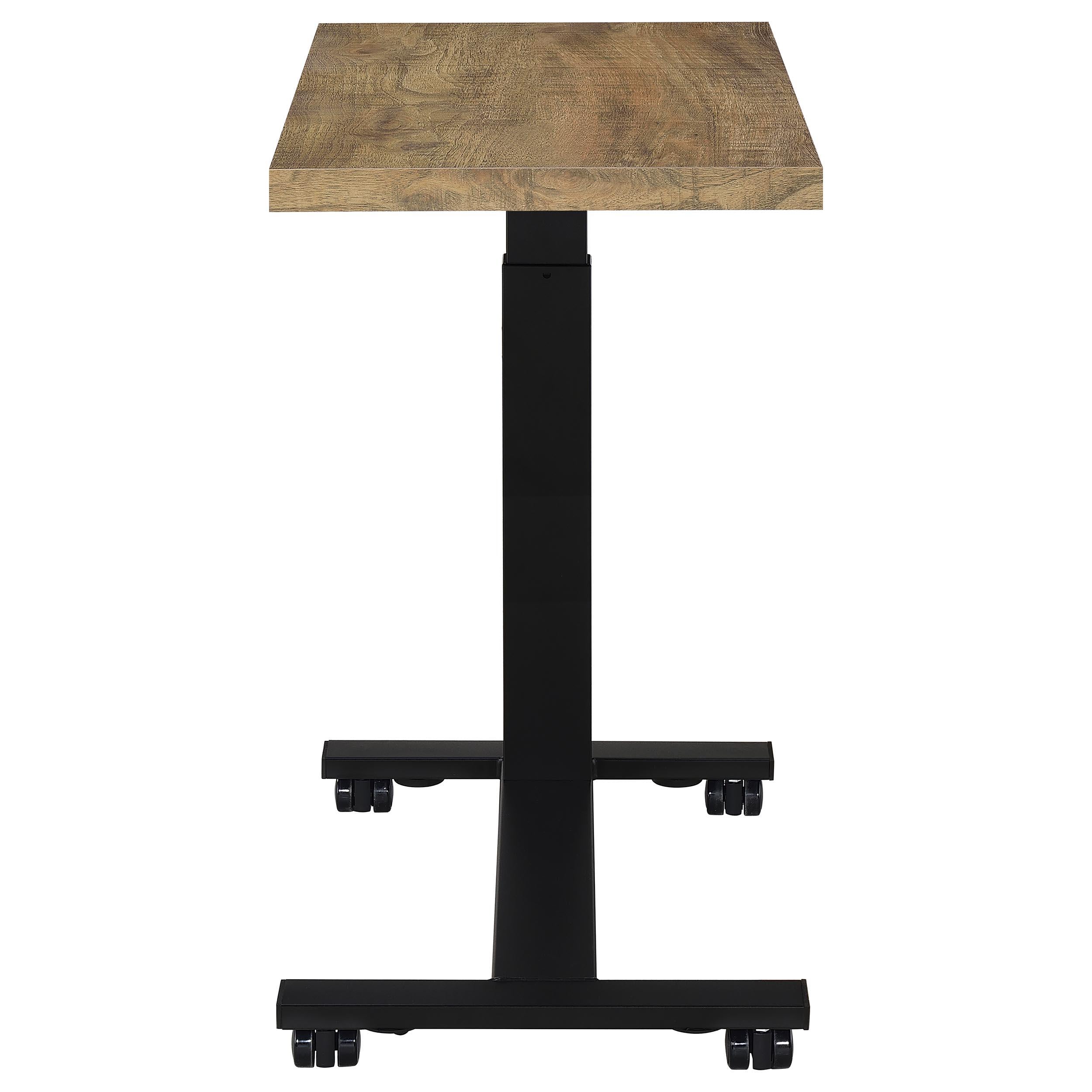  Coaster Furniture Westpark 315906 Height Adjustable Mobile Bedroom C-Table - Mango IMAGE 2
