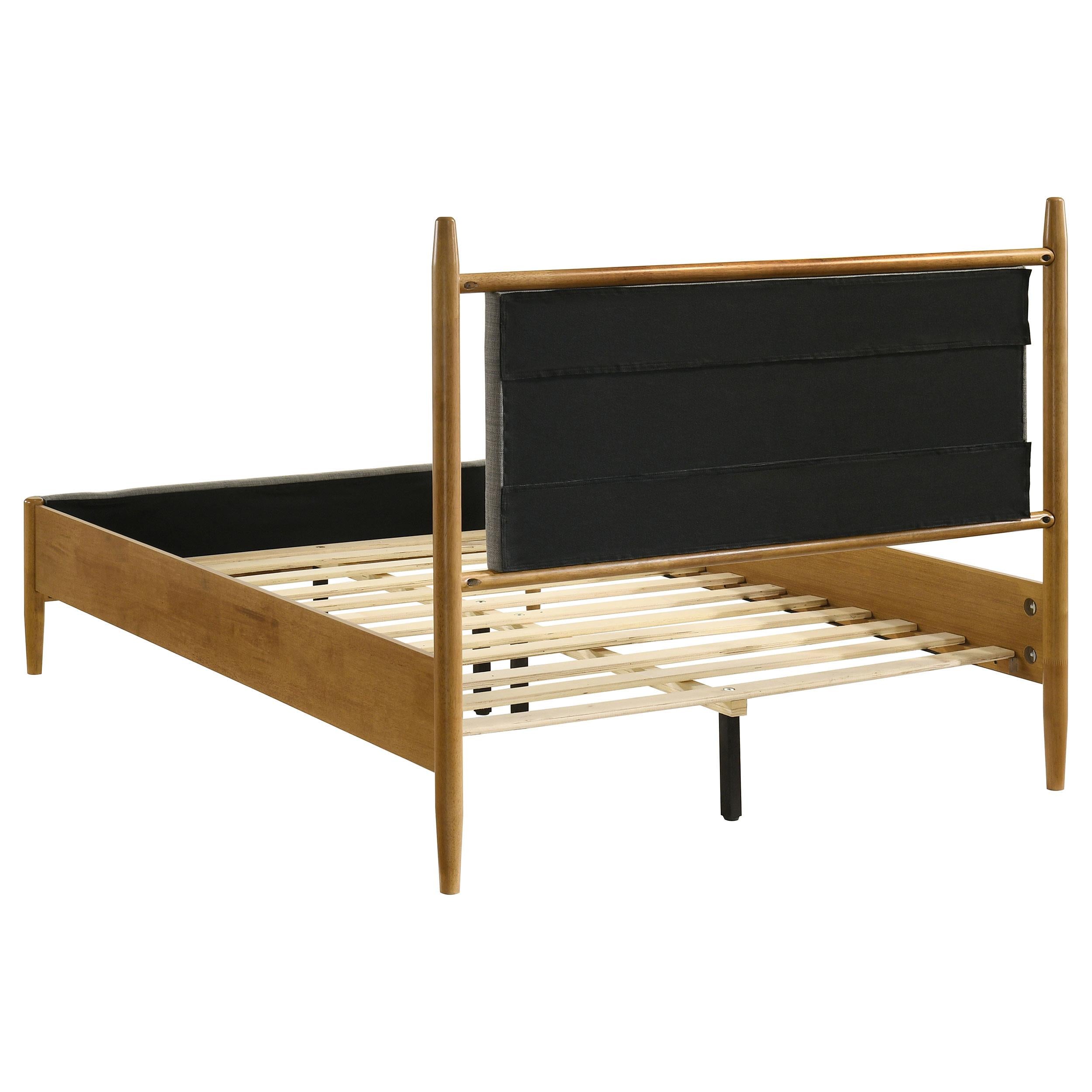  Coaster Furniture Mason 315914F 46-inch Full Panel Platform Bed - Grey/Light Brown IMAGE 5