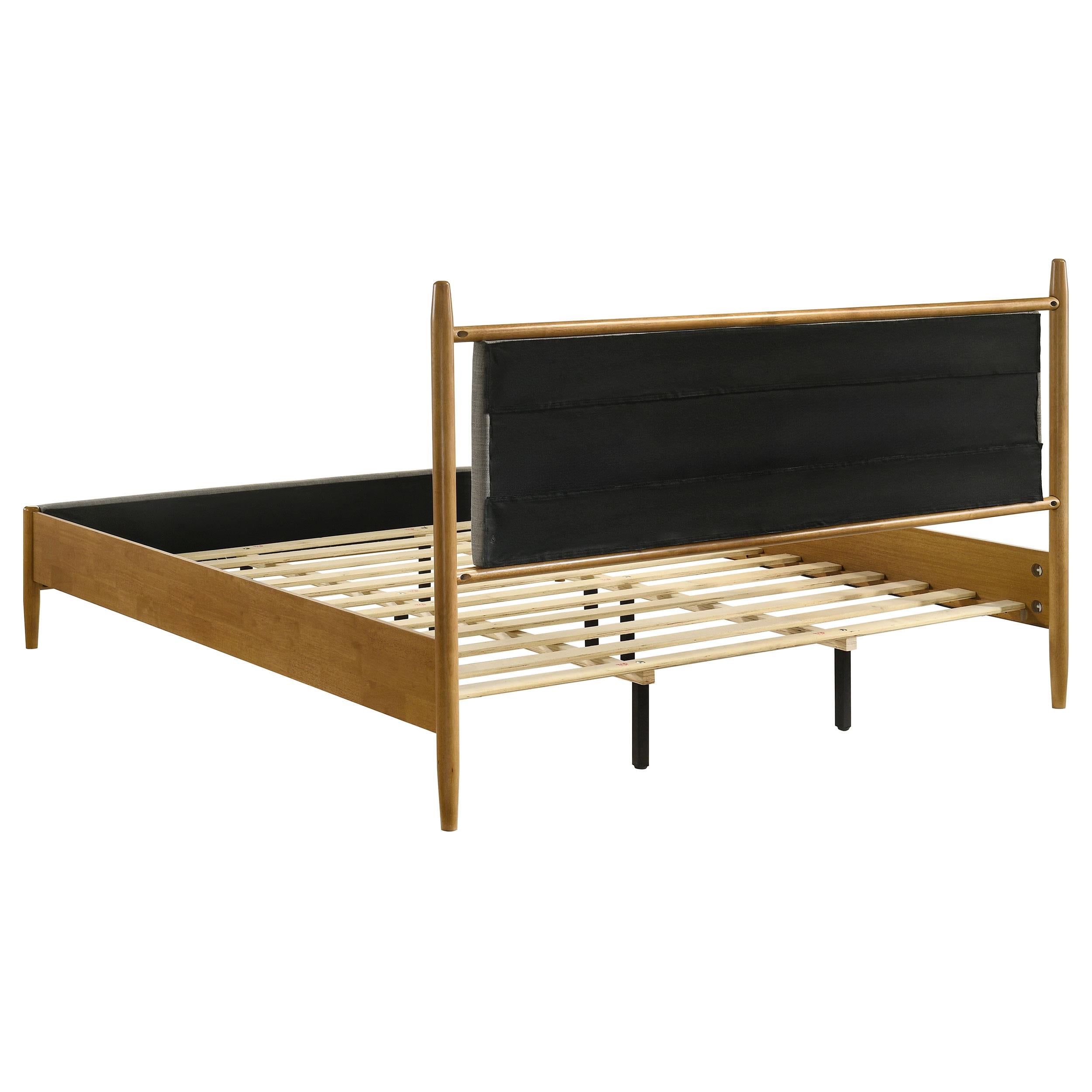  Coaster Furniture Mason 315914KE 46-inch Eastern King Panel Platform Bed - Light Brown IMAGE 4
