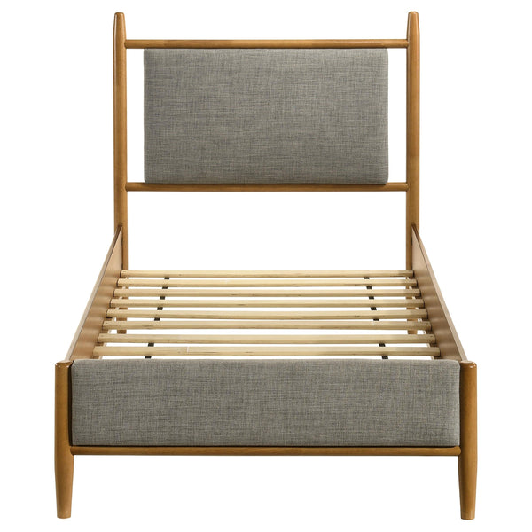 Coaster Furniture Mason 315914T 46-inch Twin Panel Platform Bed - Grey/Light Brown