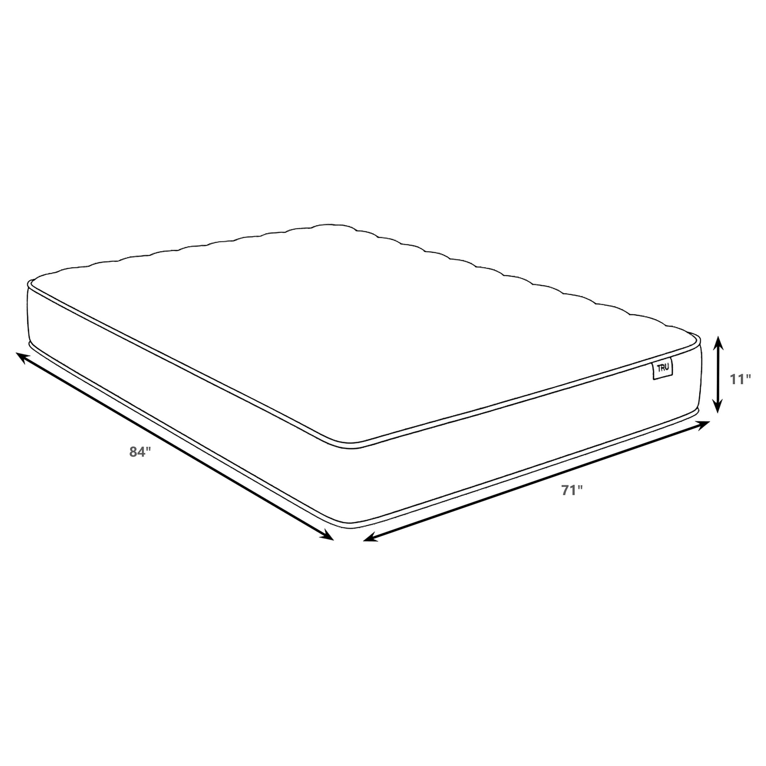  Coaster Furniture Hayes 350170KW California King Firm Tight Top Hybrid Mattress - White IMAGE 5