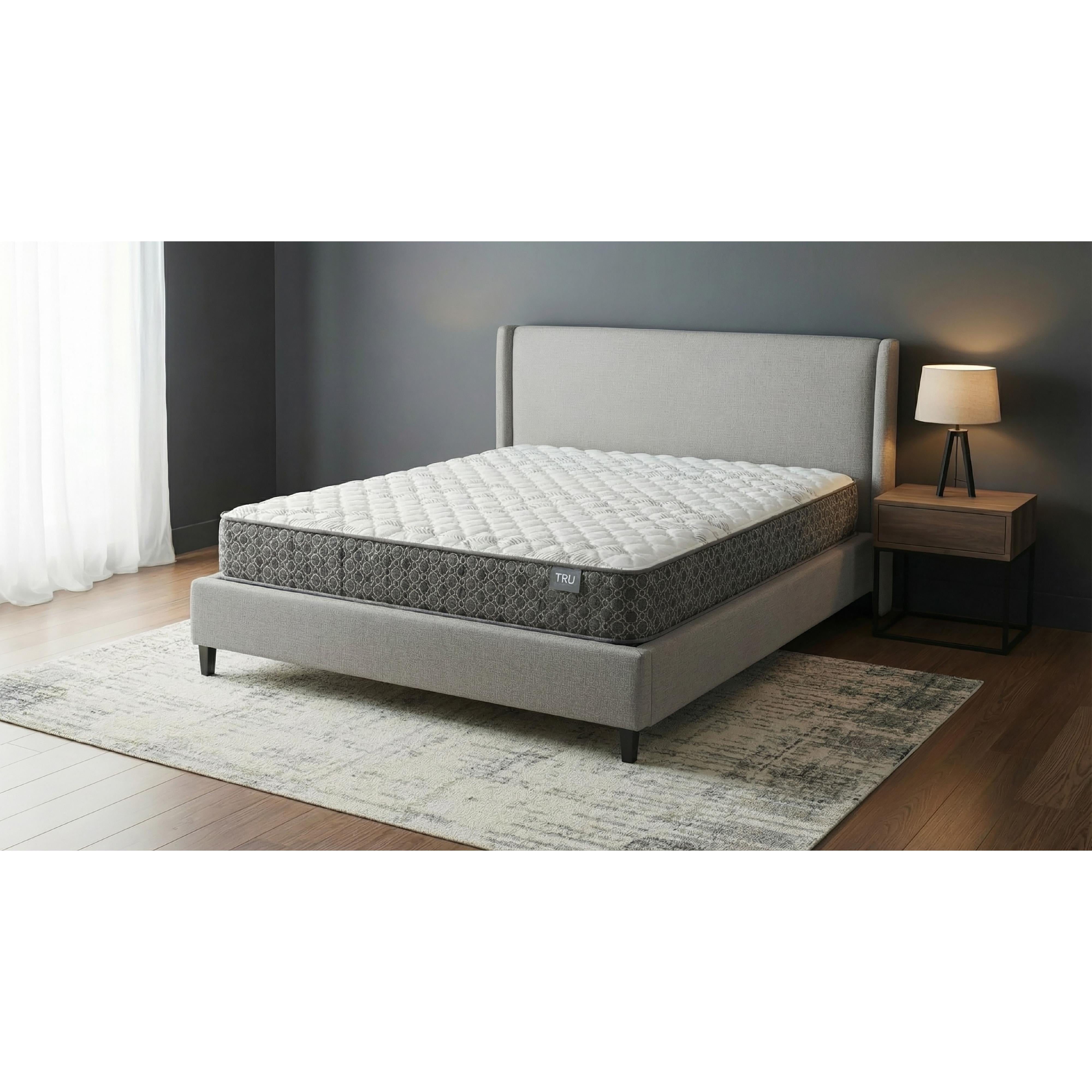  Coaster Furniture Hayes 350170Q Queen Firm Tight Top Hybrid Mattress - White IMAGE 2