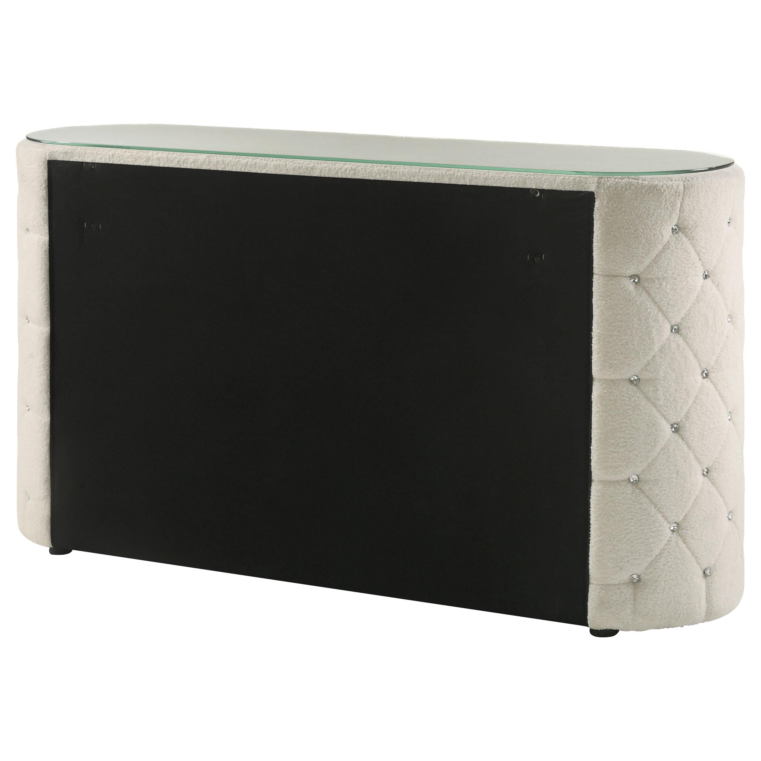 Coaster Furniture Sonya 360113 6-drawer Upholstered Bedroom Dresser - Ivory IMAGE 10