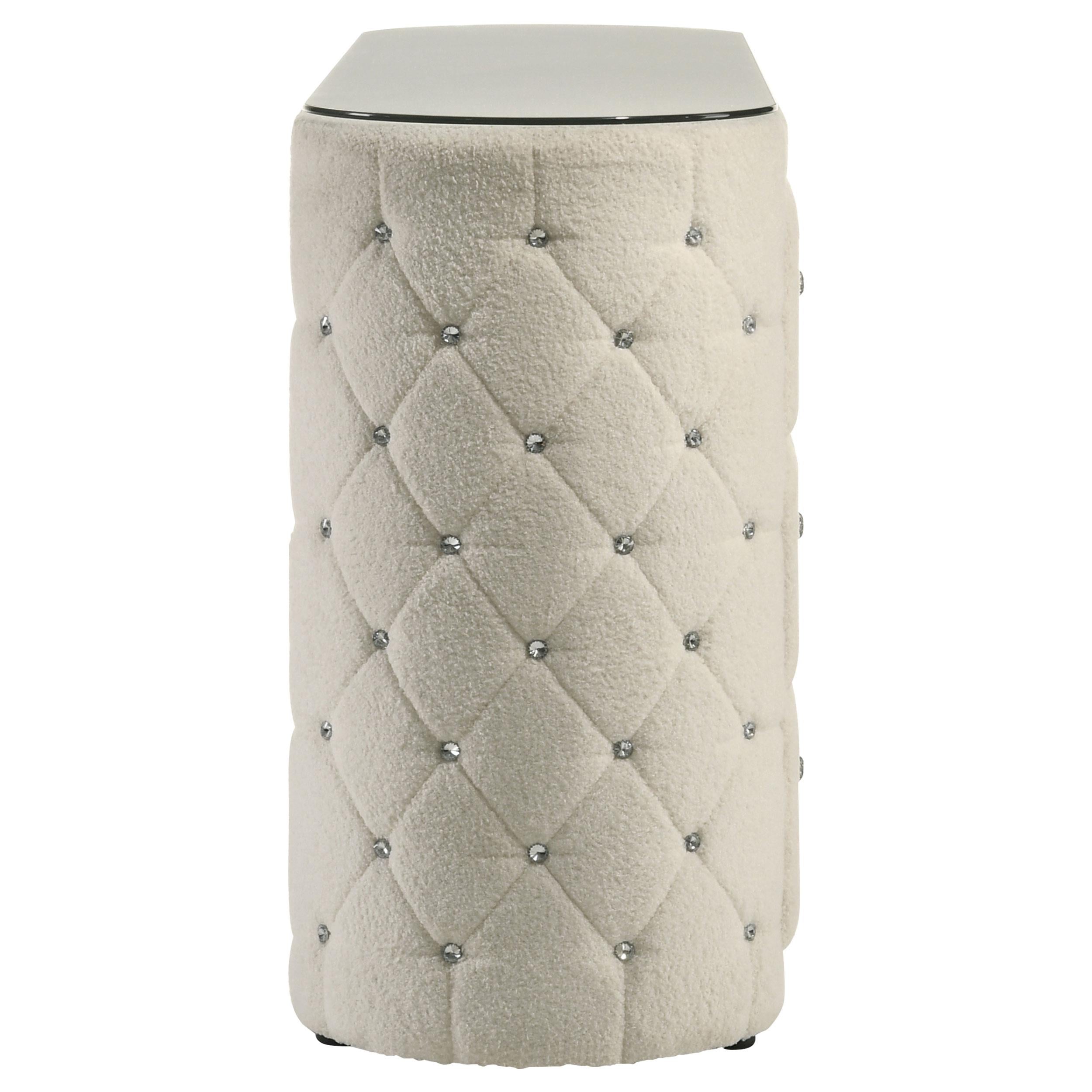  Coaster Furniture Sonya 360113 6-drawer Upholstered Bedroom Dresser - Ivory IMAGE 5