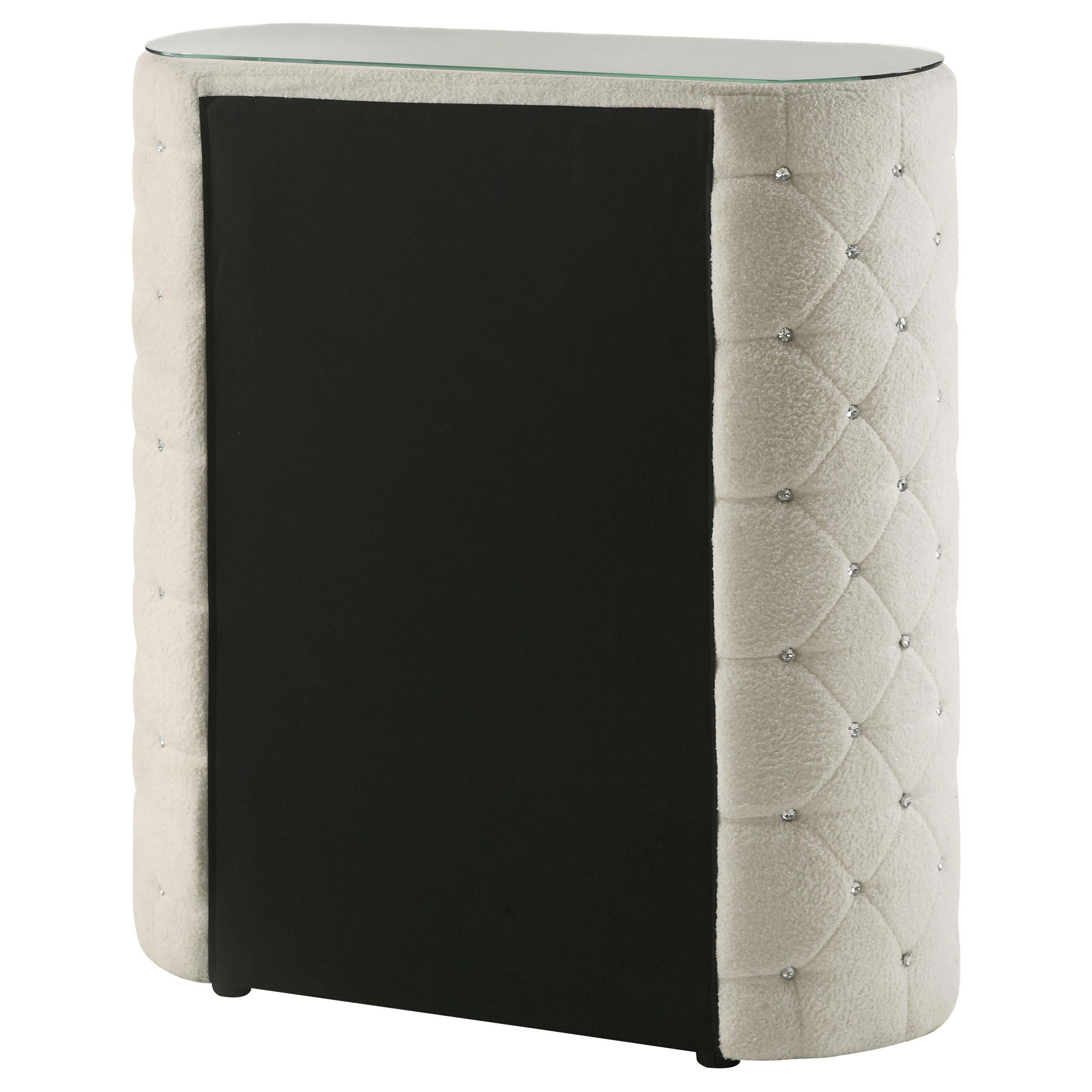  Coaster Furniture Sonya 360115 5-drawer Upholstered Bedroom Chest - Ivory IMAGE 10