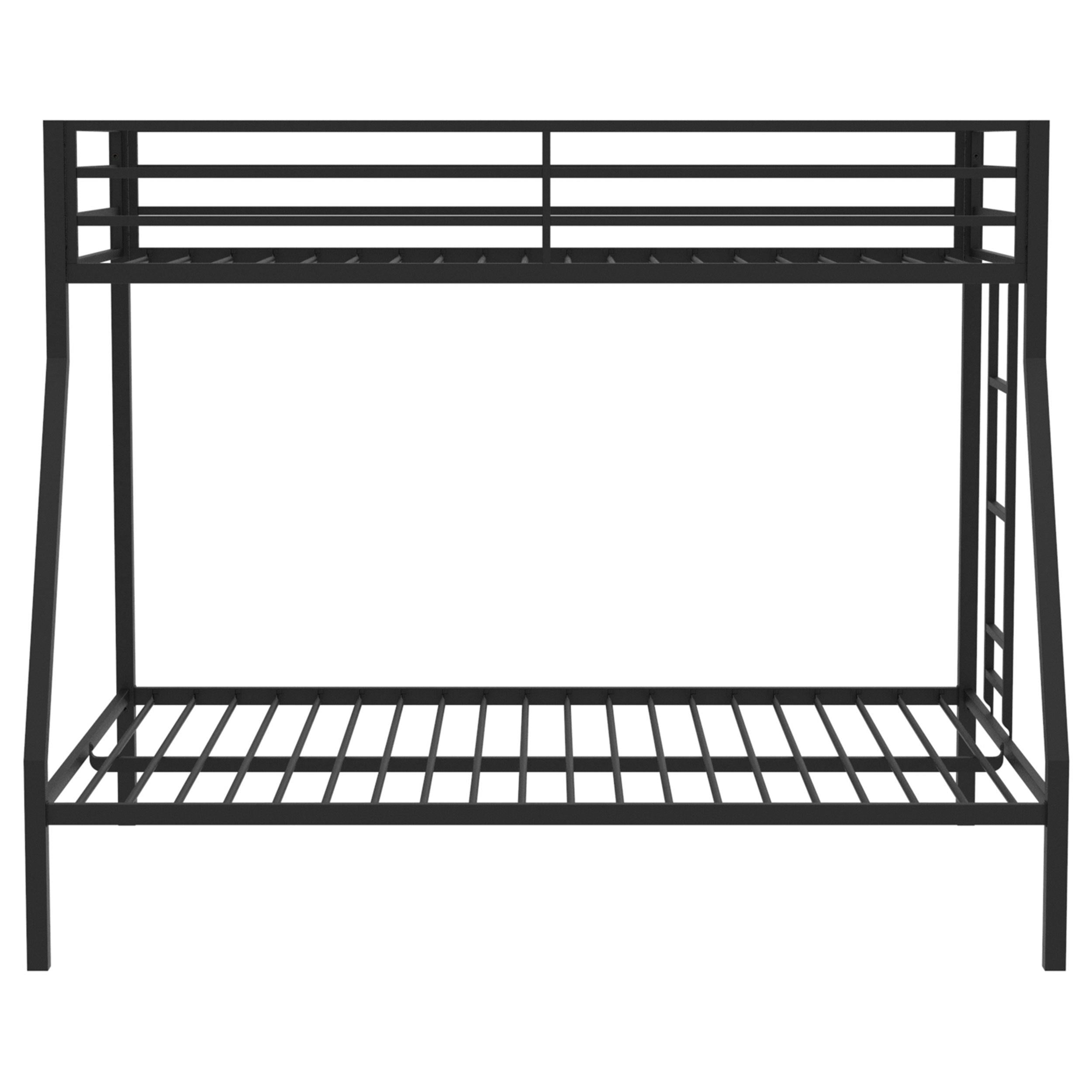  Coaster Furniture Alevera 460365BLK Metal Twin Over Full Bunk Bed with Ladder - Black IMAGE 5