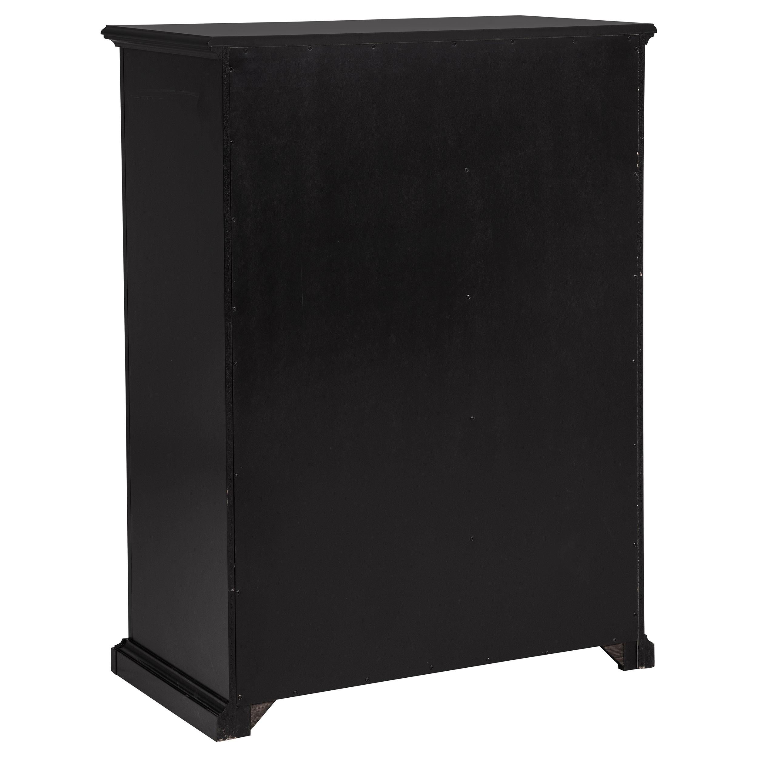  Coaster Furniture Sumerlin 460595BLK 6-drawer Bedroom Chest - Black IMAGE 7