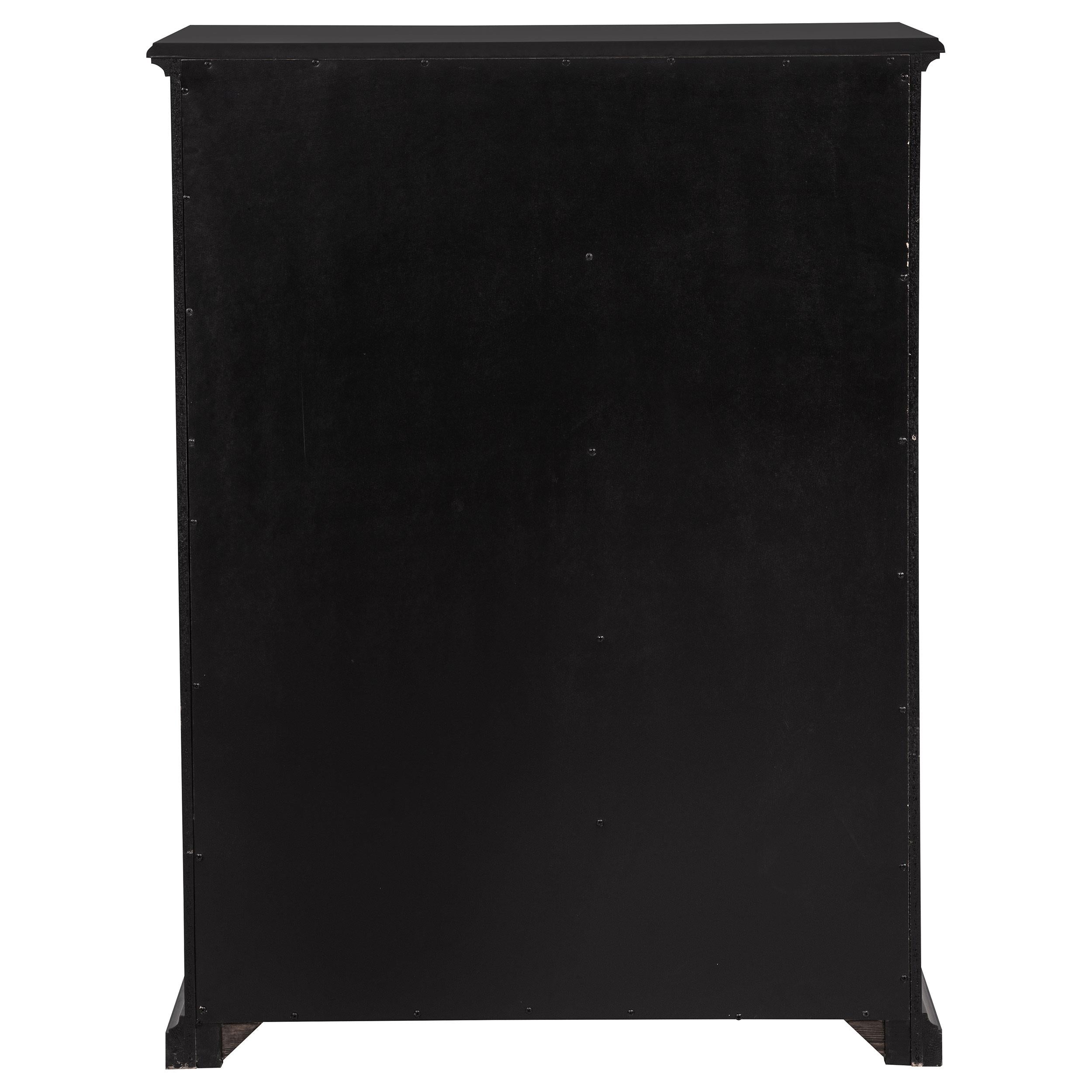 Coaster Furniture Sumerlin 460595BLK 6-drawer Bedroom Chest - Black IMAGE 9