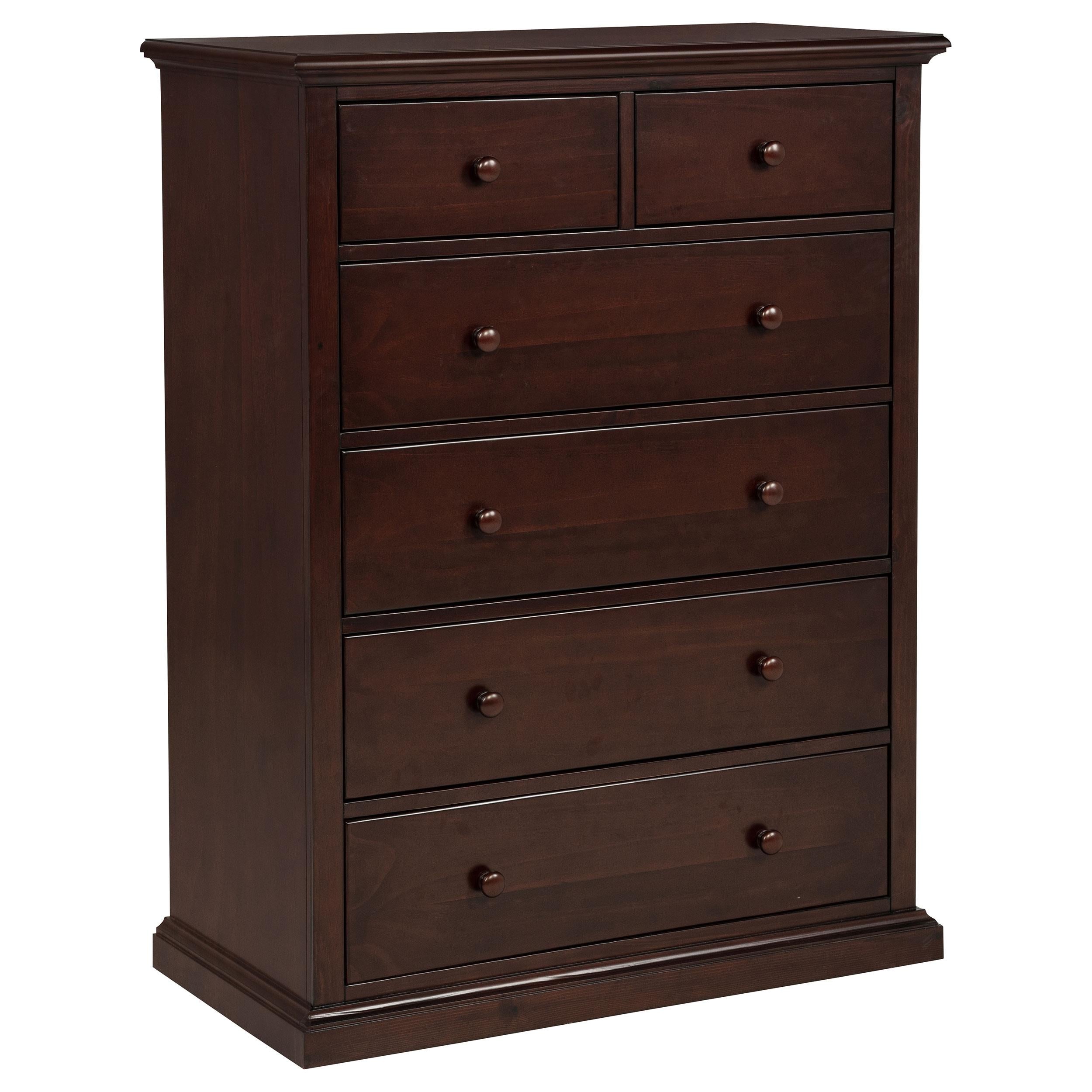  Coaster Furniture Sumerlin 460595CAP 6-drawer Bedroom Chest - Cappuccino IMAGE 1