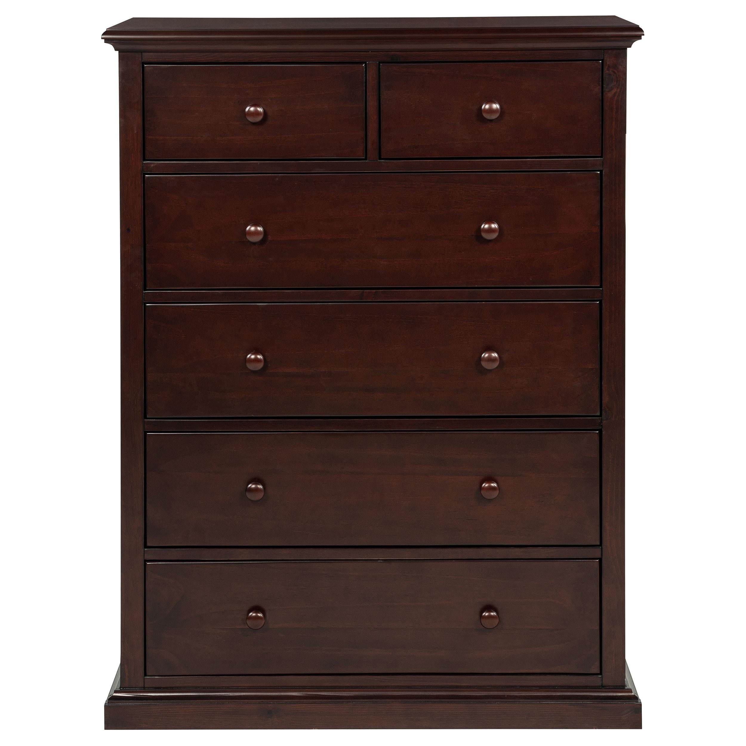  Coaster Furniture Sumerlin 460595CAP 6-drawer Bedroom Chest - Cappuccino IMAGE 10