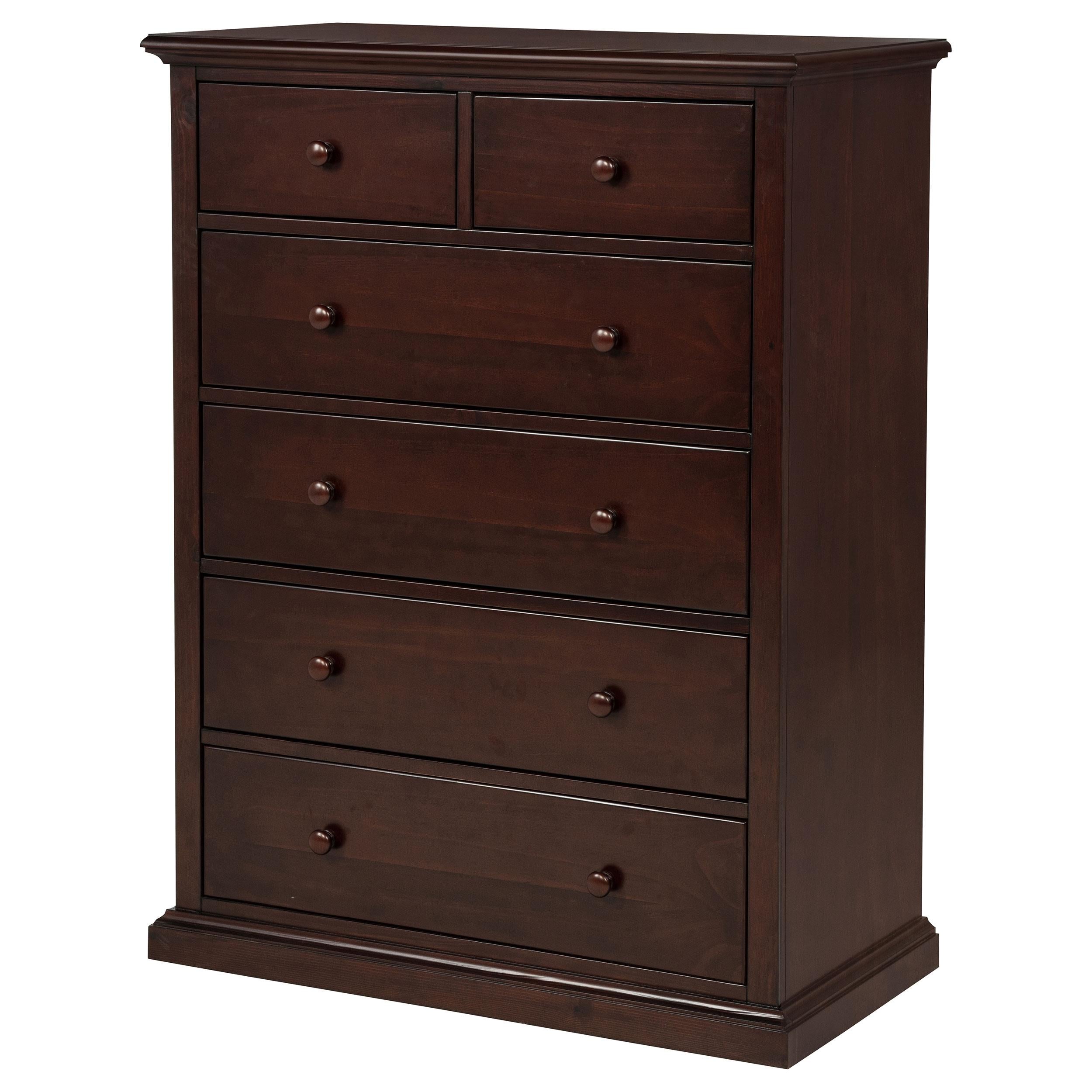  Coaster Furniture Sumerlin 460595CAP 6-drawer Bedroom Chest - Cappuccino IMAGE 2