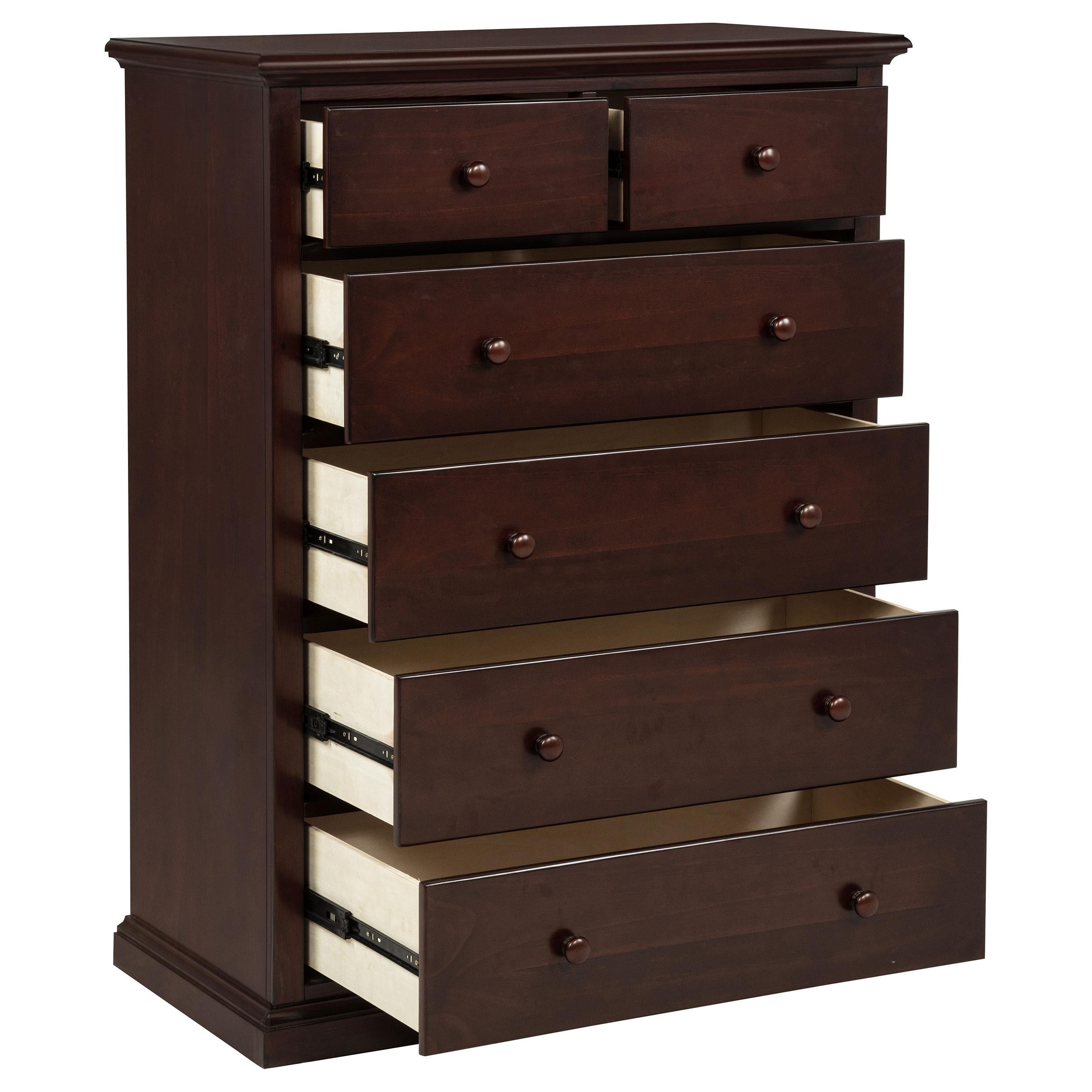  Coaster Furniture Sumerlin 460595CAP 6-drawer Bedroom Chest - Cappuccino IMAGE 7