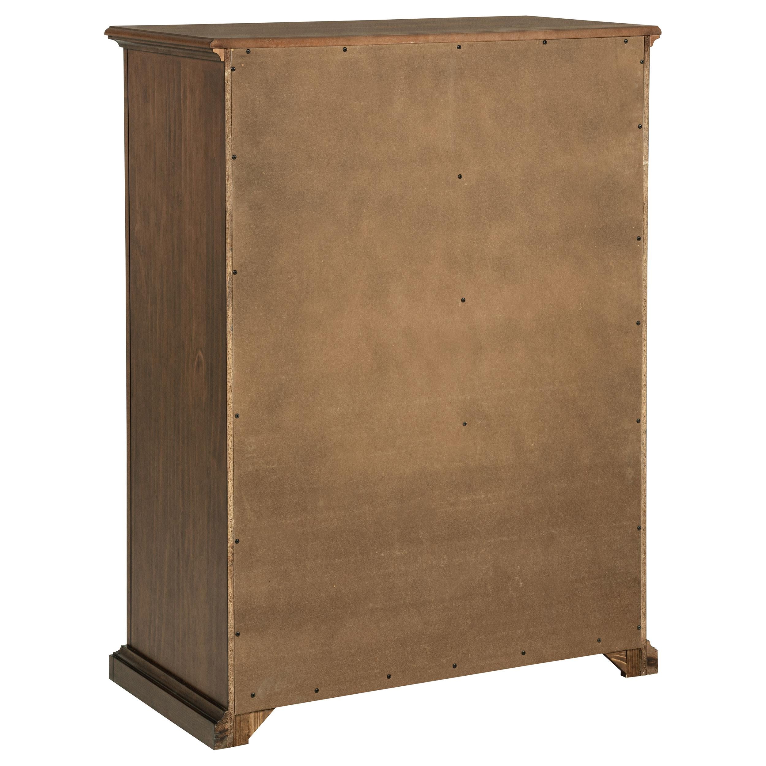 Coaster Furniture Sumerlin 460595WAL 6-drawer Bedroom Chest - Medium Brown IMAGE 9