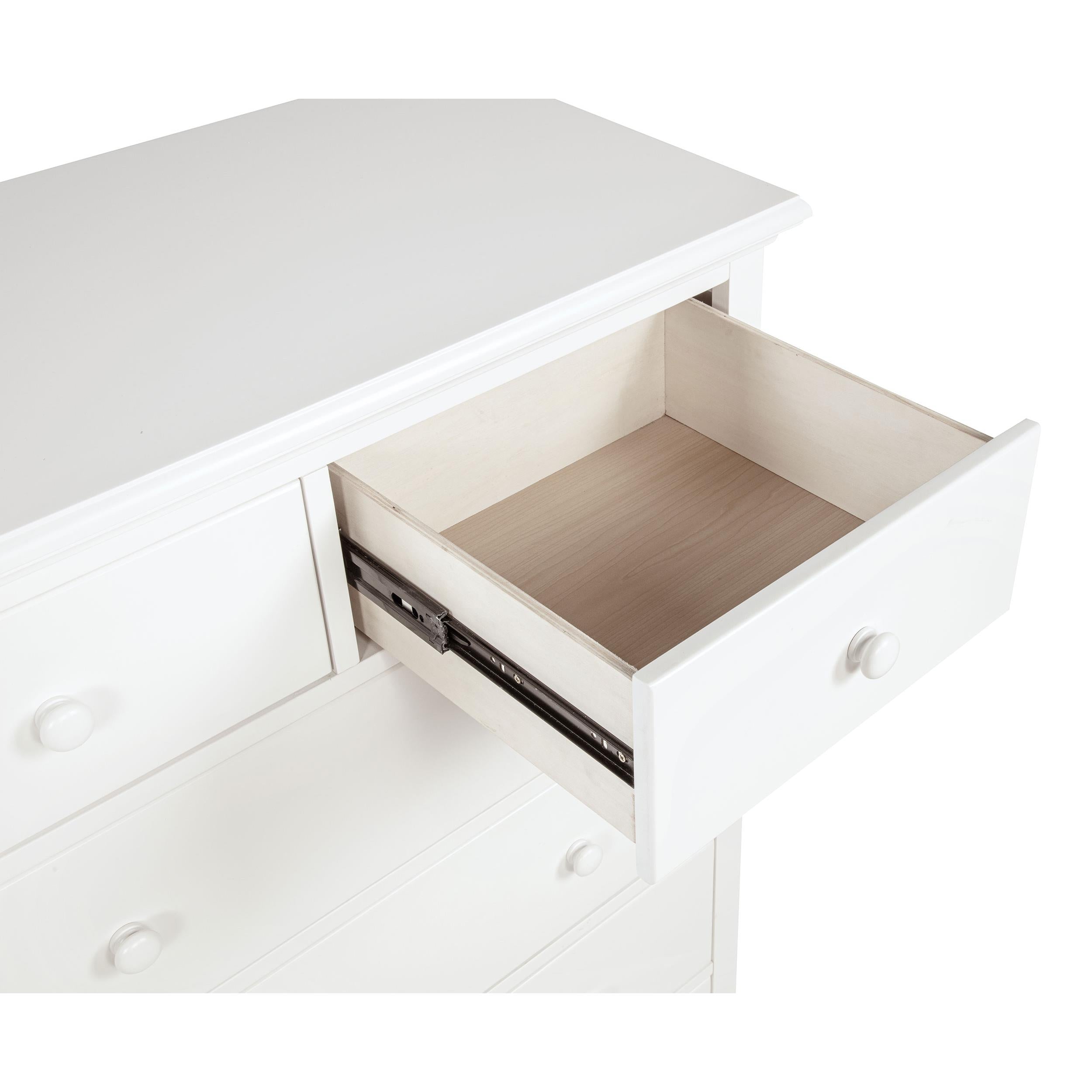  Coaster Furniture Sumerlin 460595WHT 6-drawer Bedroom Chest - White IMAGE 8