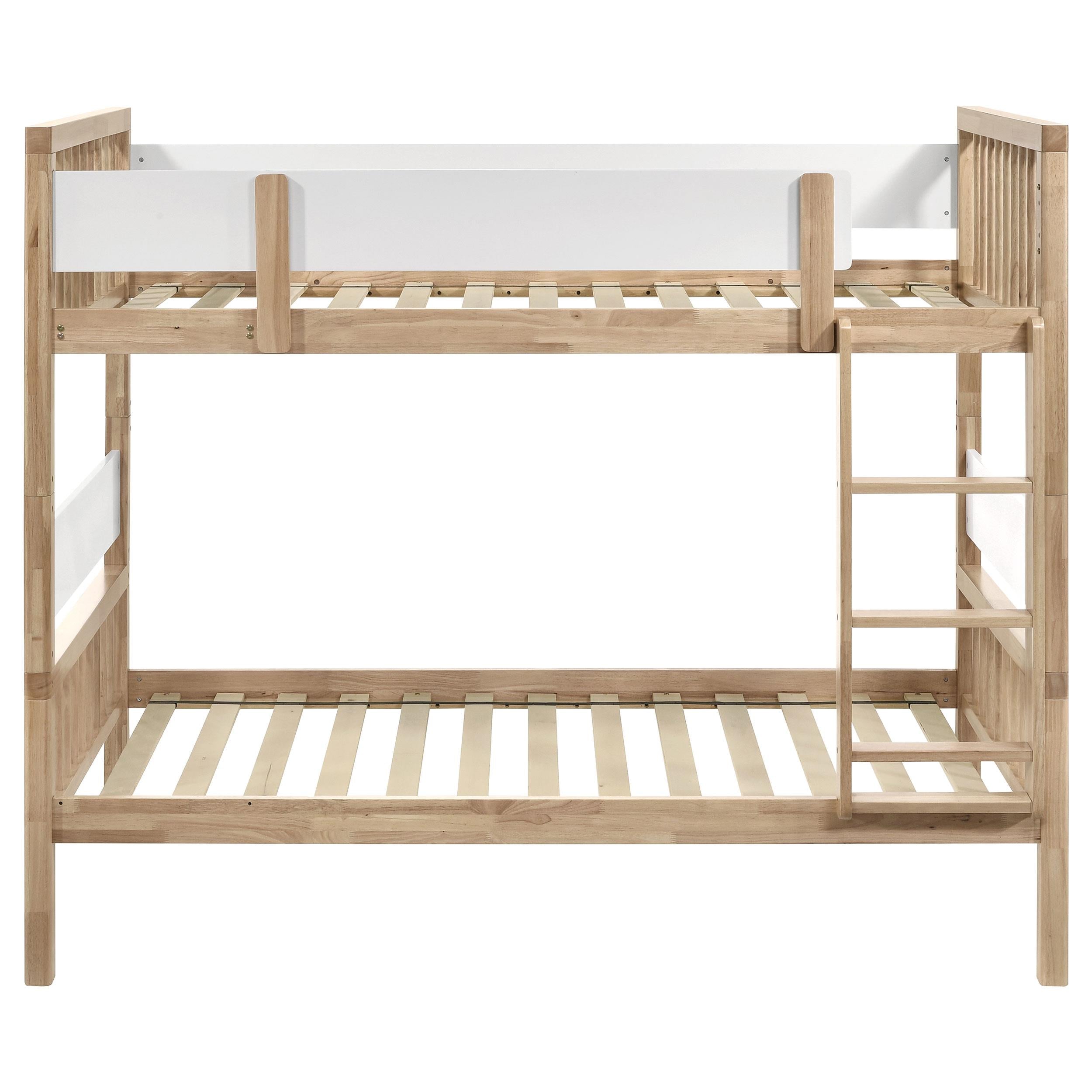  Coaster Furniture Dakota 461171 Wood Twin Over Twin Bunk Bed - Natural IMAGE 8