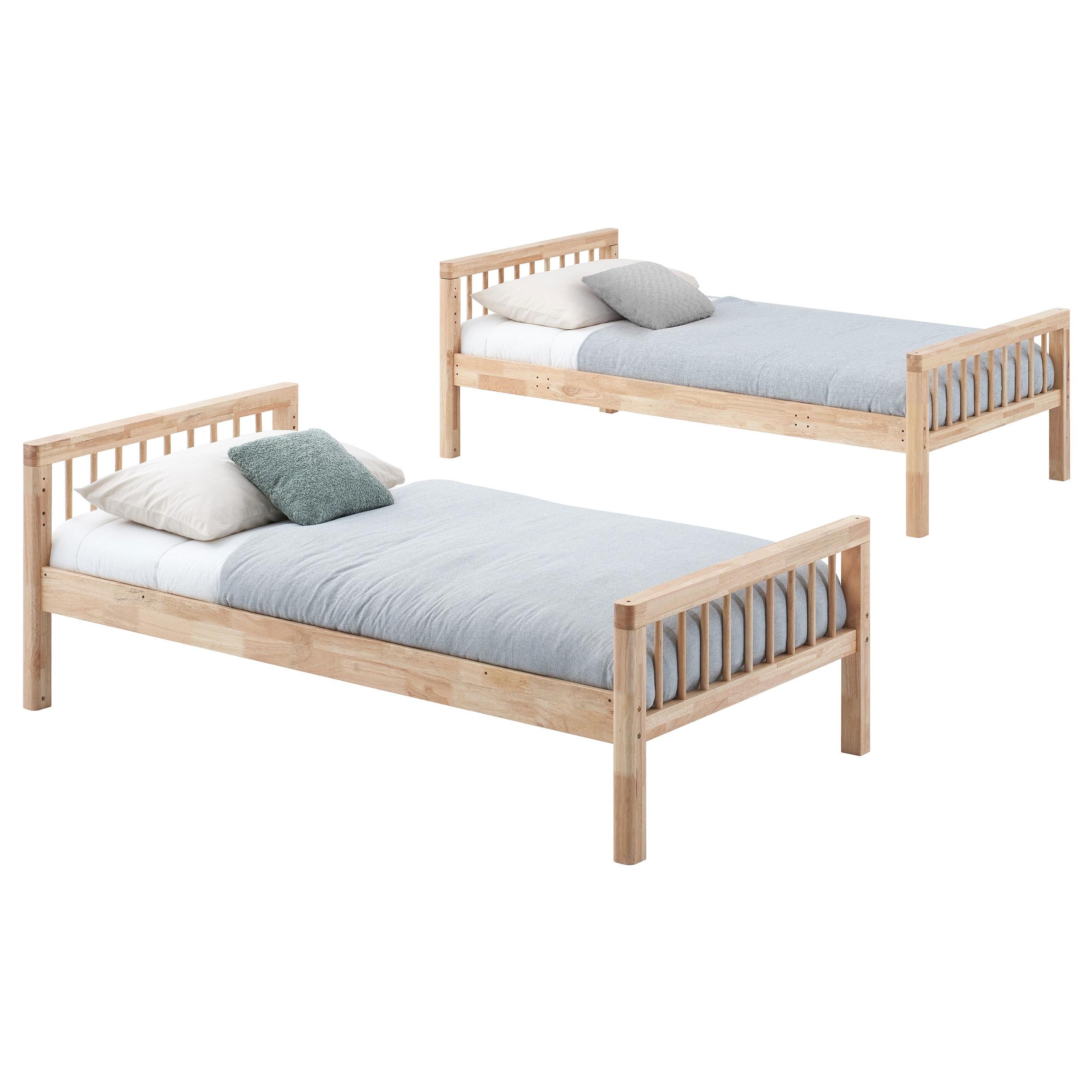  Coaster Furniture Dakota 461171 Wood Twin Over Twin Bunk Bed - Natural IMAGE 9