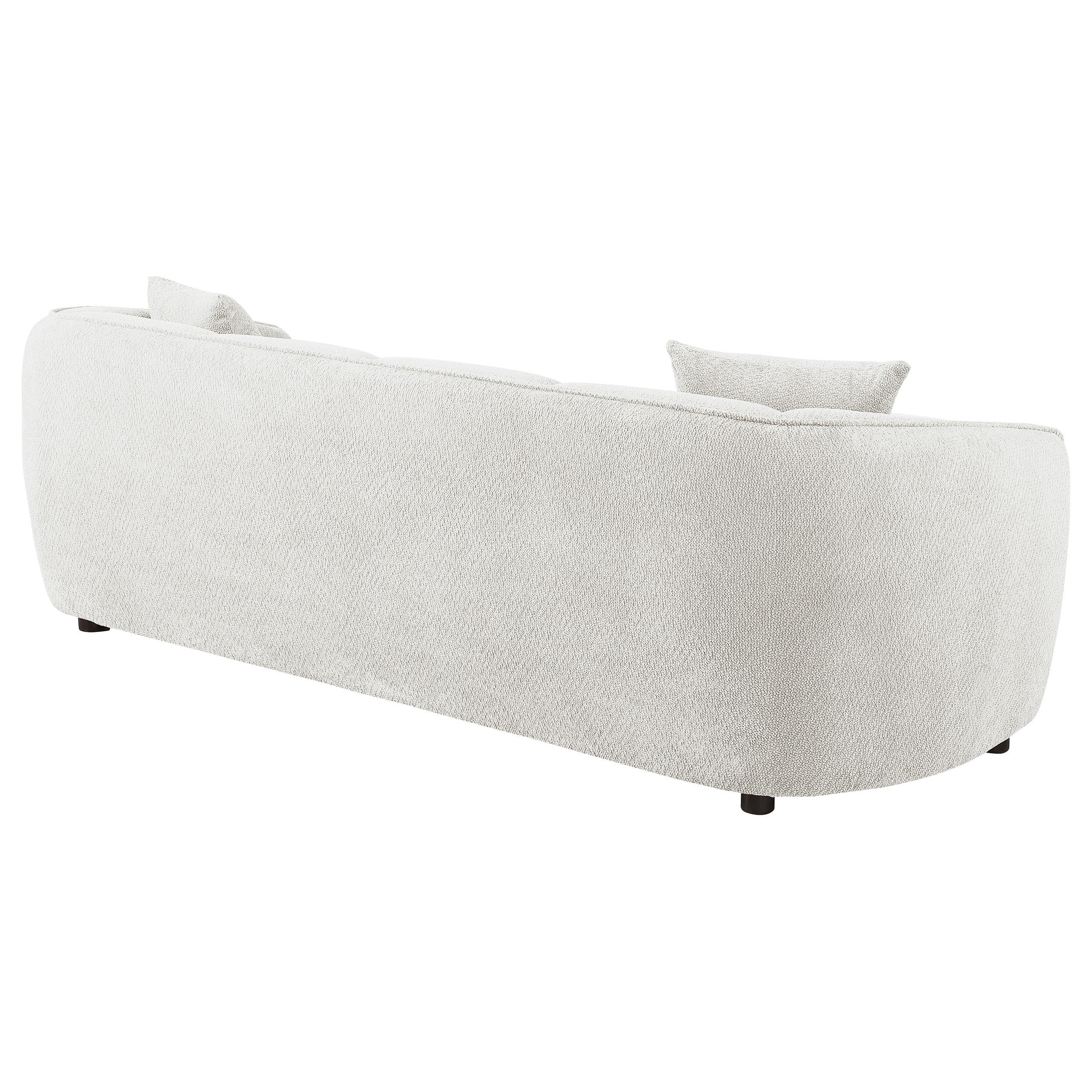  Coaster Furniture Aleisha 503064 Fabric Upholstered Sofa - Sand IMAGE 8