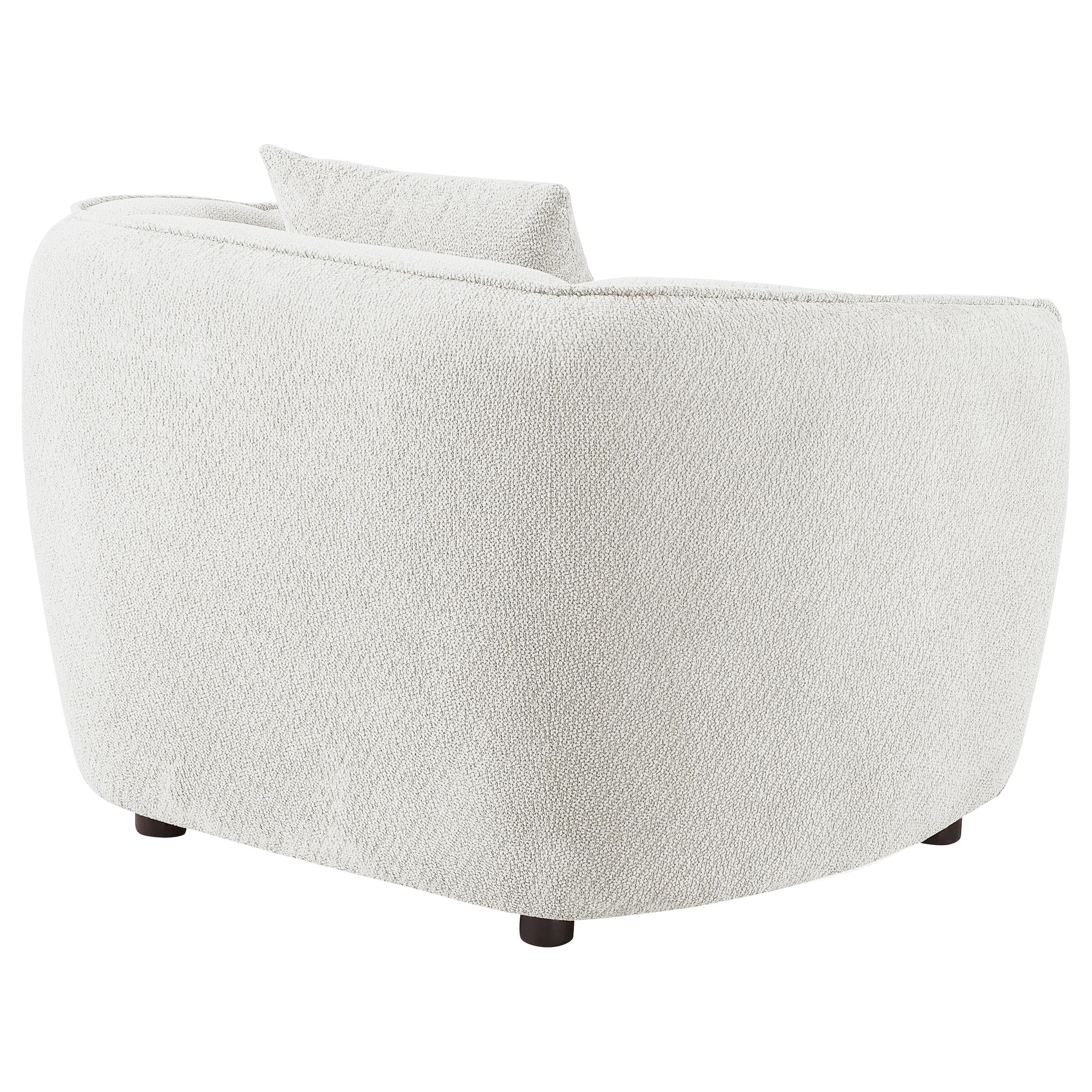  Coaster Furniture Aleisha 503066 Fabric Upholstered Accent Chair - Sand IMAGE 2
