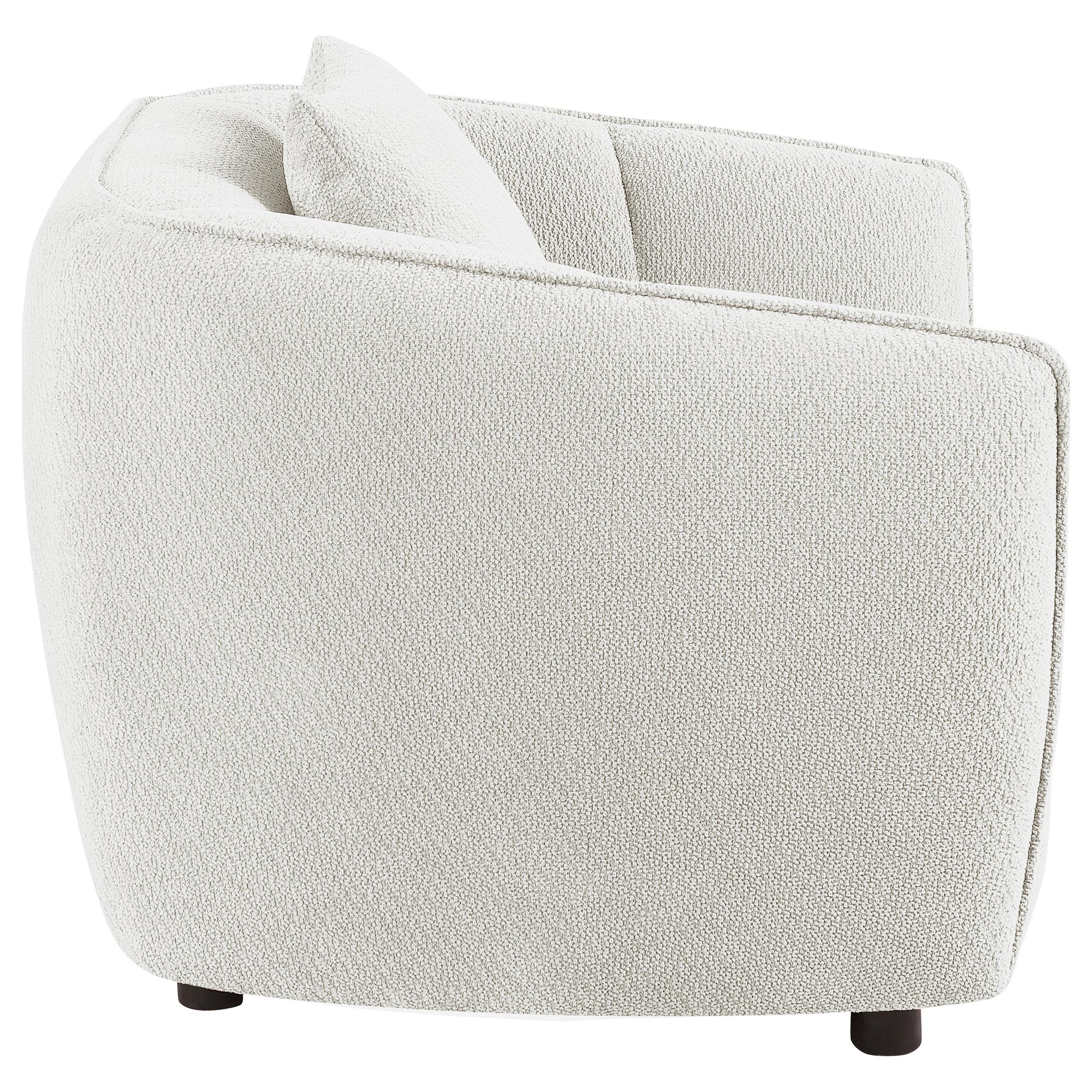  Coaster Furniture Aleisha 503066 Fabric Upholstered Accent Chair - Sand IMAGE 3