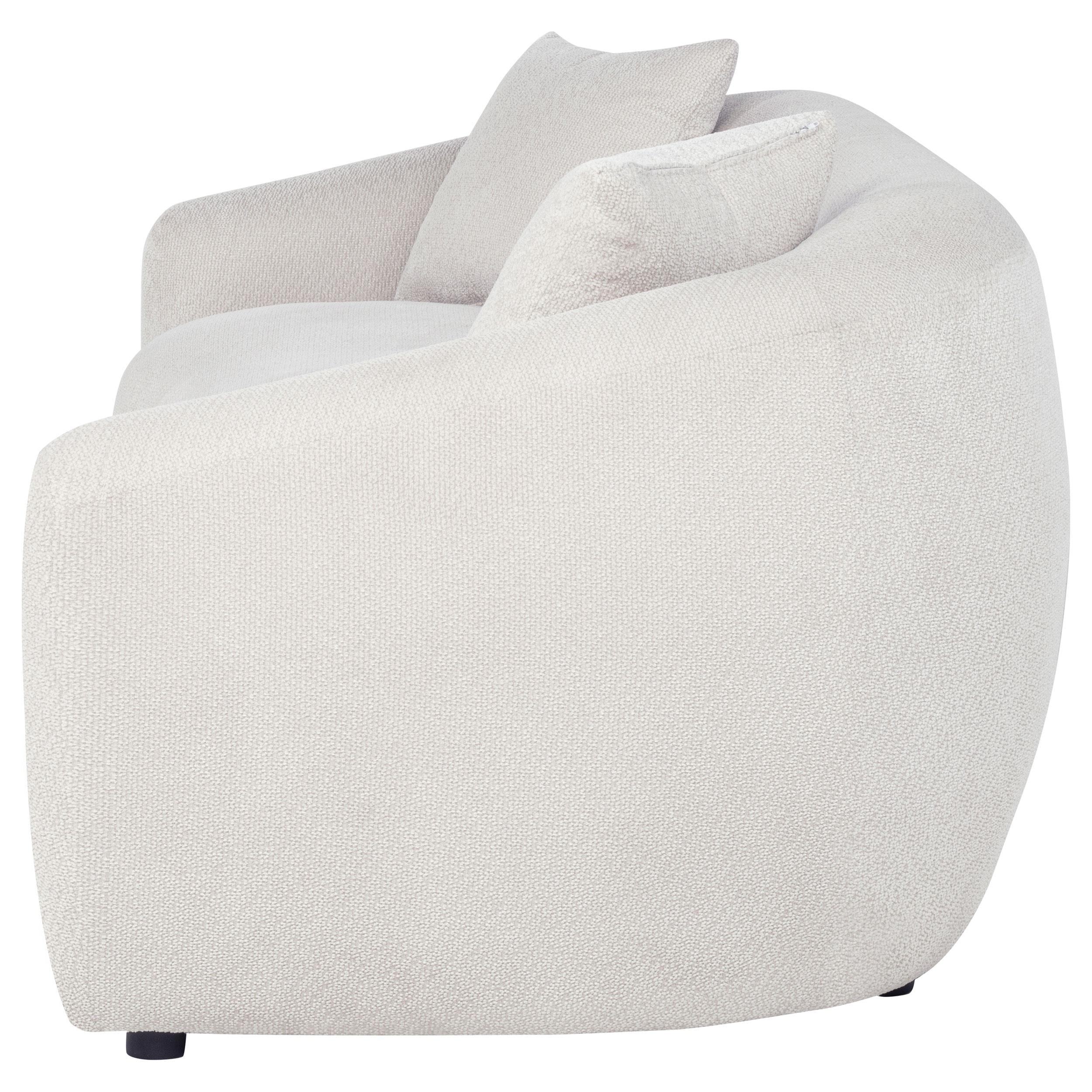  Coaster Furniture Isabella 504971 Fabric Upholstered Sofa - Sand IMAGE 6