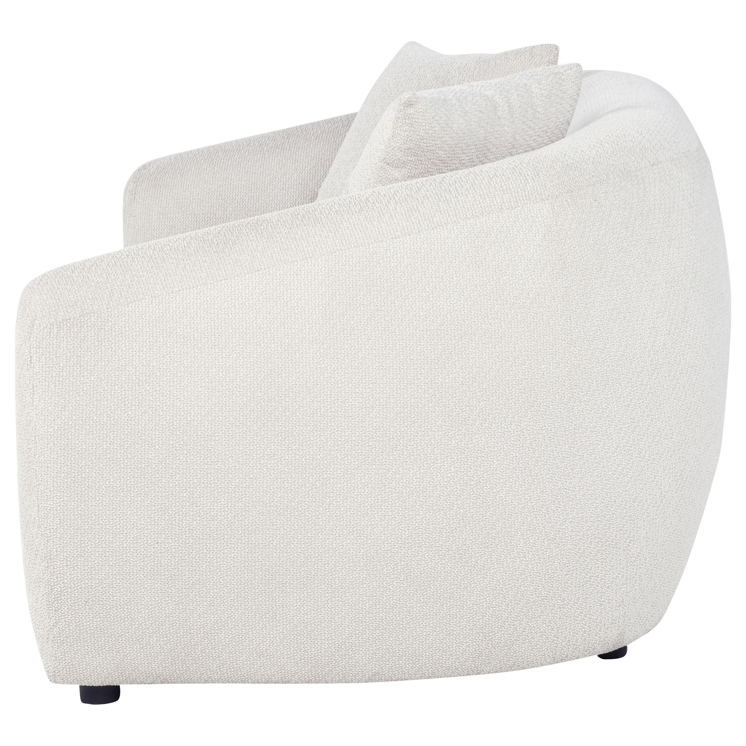  Coaster Furniture Isabella 504972 Fabric Upholstered Loveseat - Sand IMAGE 5